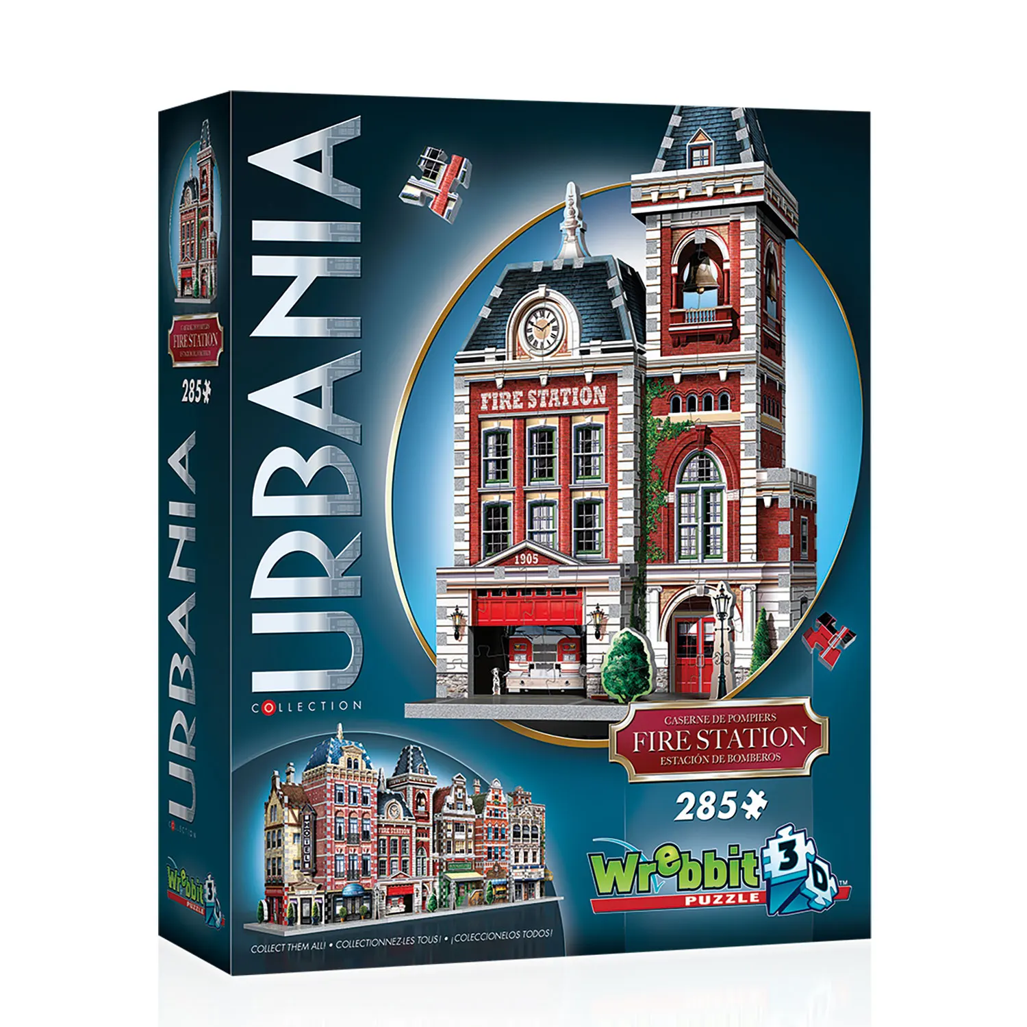 Urbania: Feuerwache / Fire Station-Wrebbit-3D Puzzles