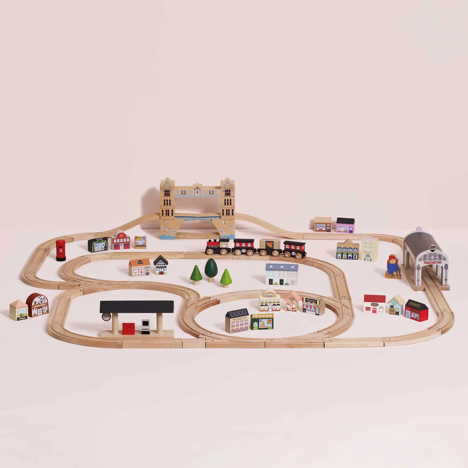 Paddington Wooden Train Set