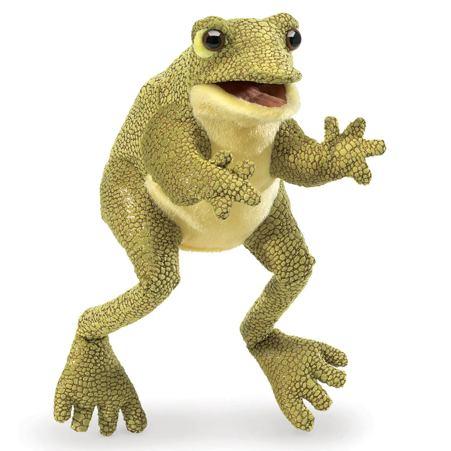 Lustiger Frosch / Funny Frog-Folkmanis® Puppets
