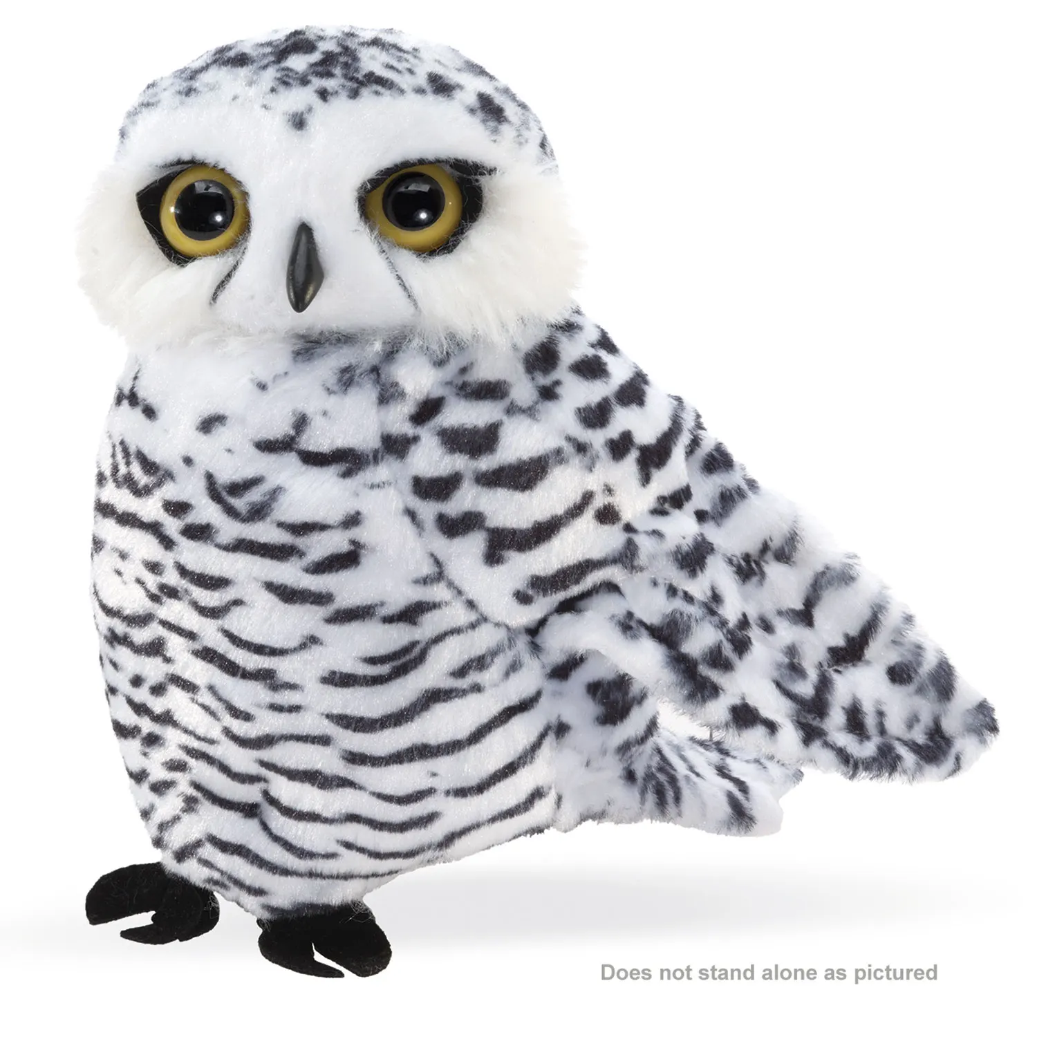 Small Snowy Owl / Kleine Schnee-Eule-Folkmanis® Handpuppen