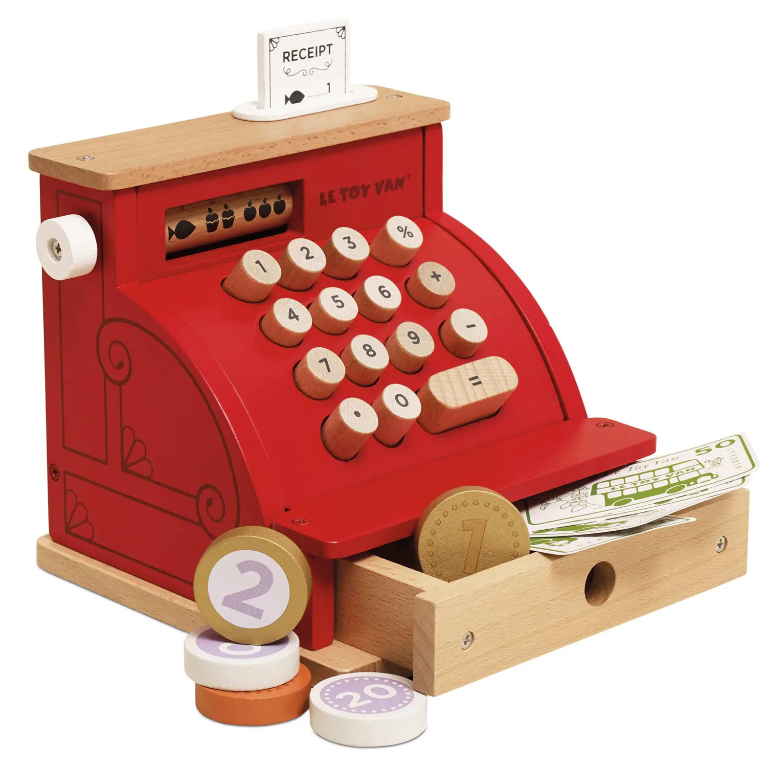 Registrierkasse / Shop Till - Cash Register & Money-Le Toy Van (LTV)