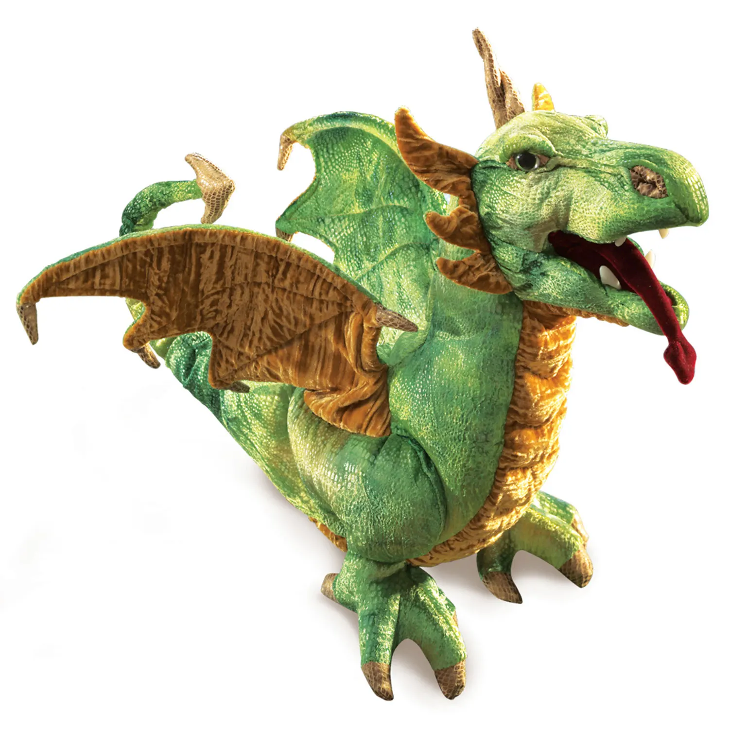 Lindwurm-Drache / Wyvern Dragon-Folkmanis® Puppets