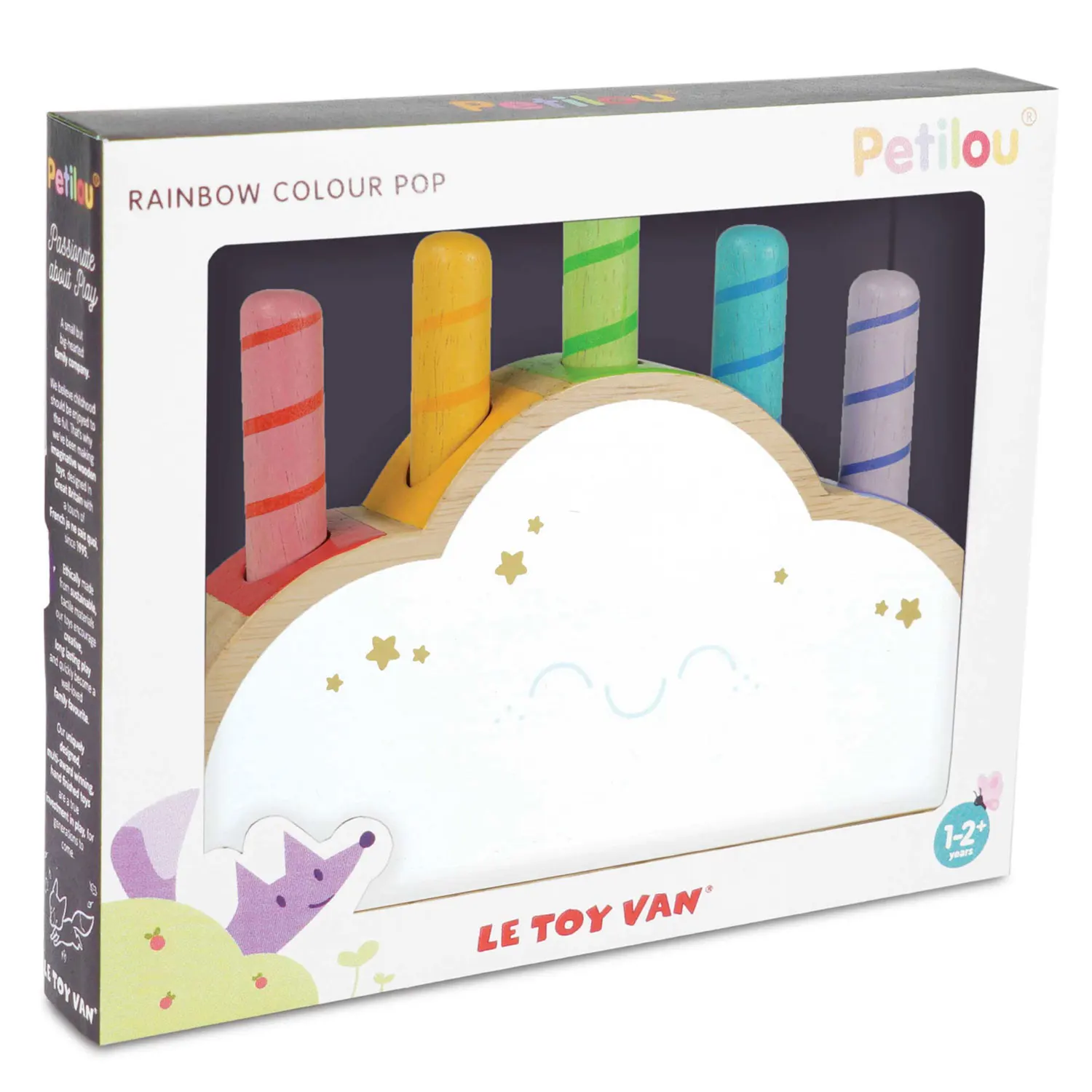 Regenbogenwolke Pop! / Rainbow Cloud Pop-Up Toy-Le Toy Van (LTV)