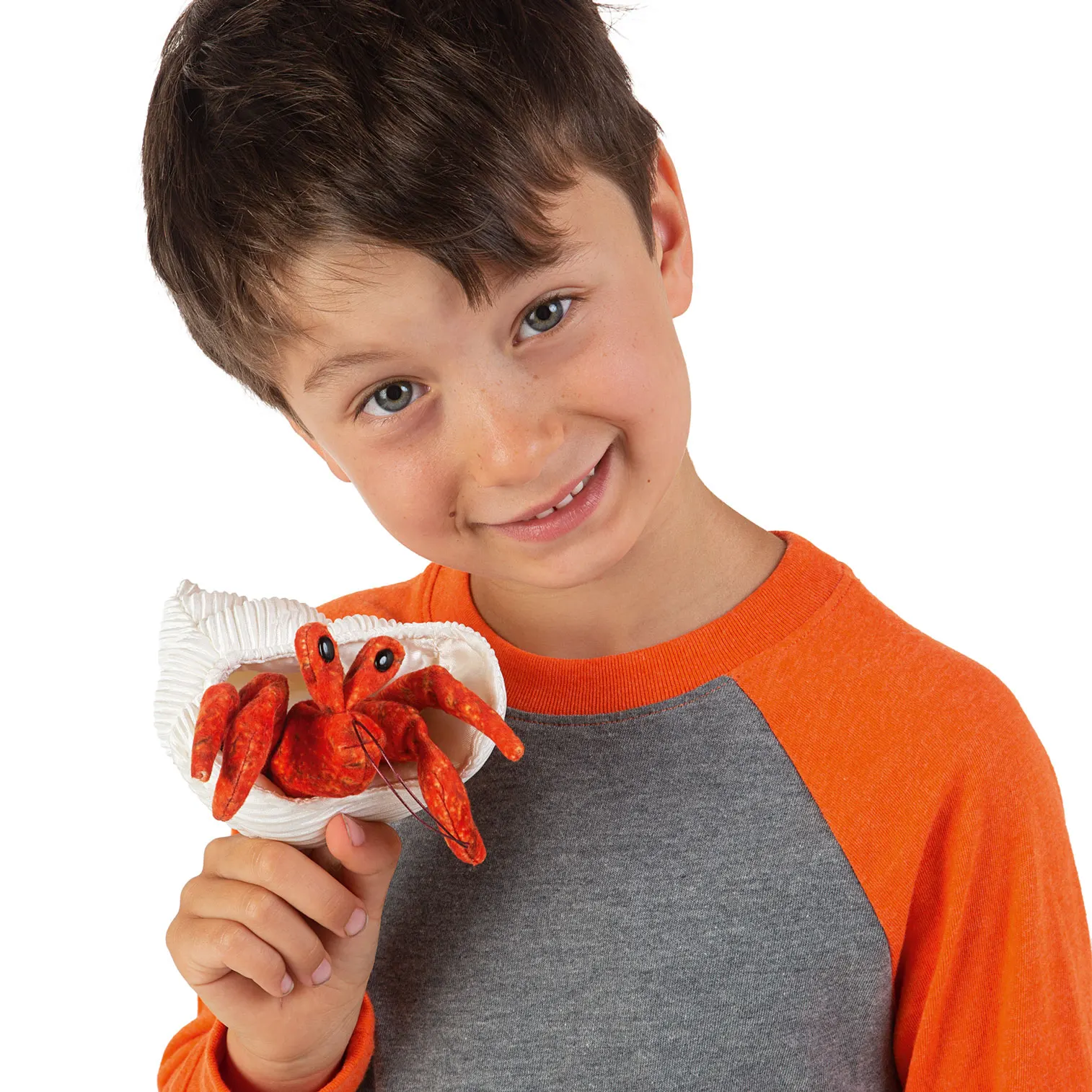Mini Einsiedlerkrebs / Mini Hermit Crab-Folkmanis® Puppets