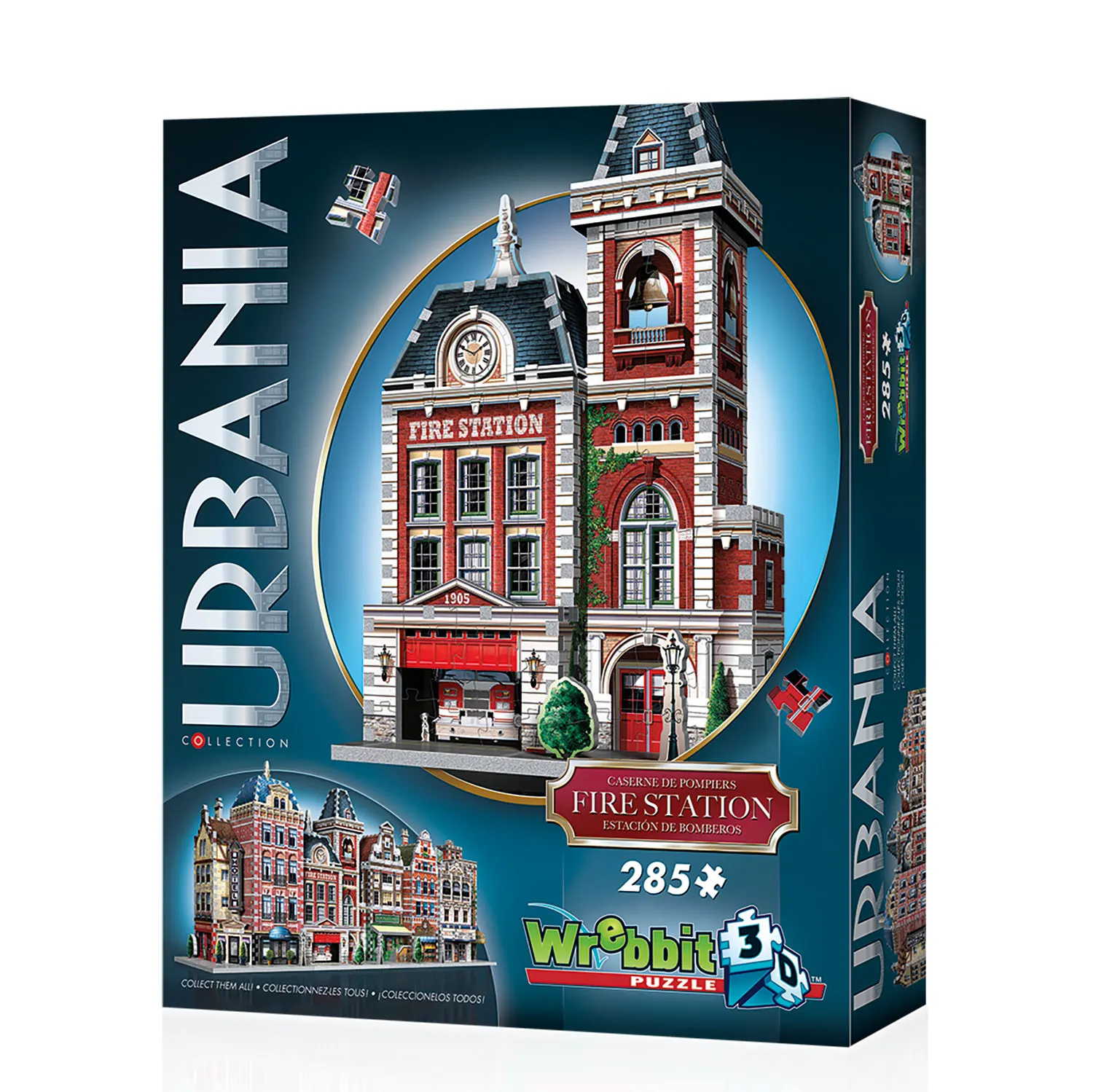 Urbania: Feuerwache / Fire Station-Wrebbit-3D Puzzles