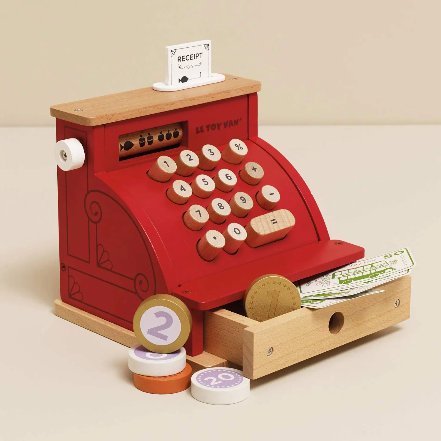 Registrierkasse / Shop Till - Cash Register & Money-Le Toy Van (LTV)