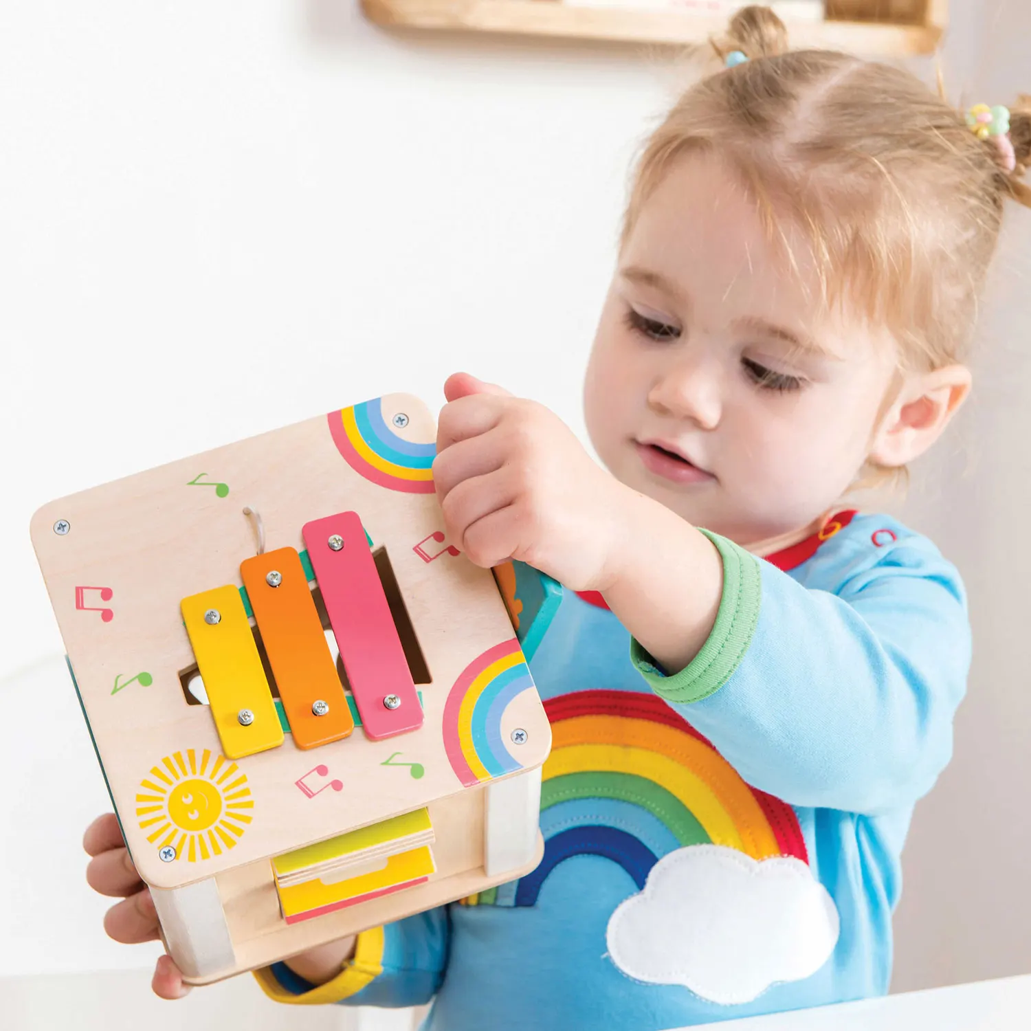 Kleiner Activity-Würfel / Activity Wooden Cube-Le Toy Van (LTV)