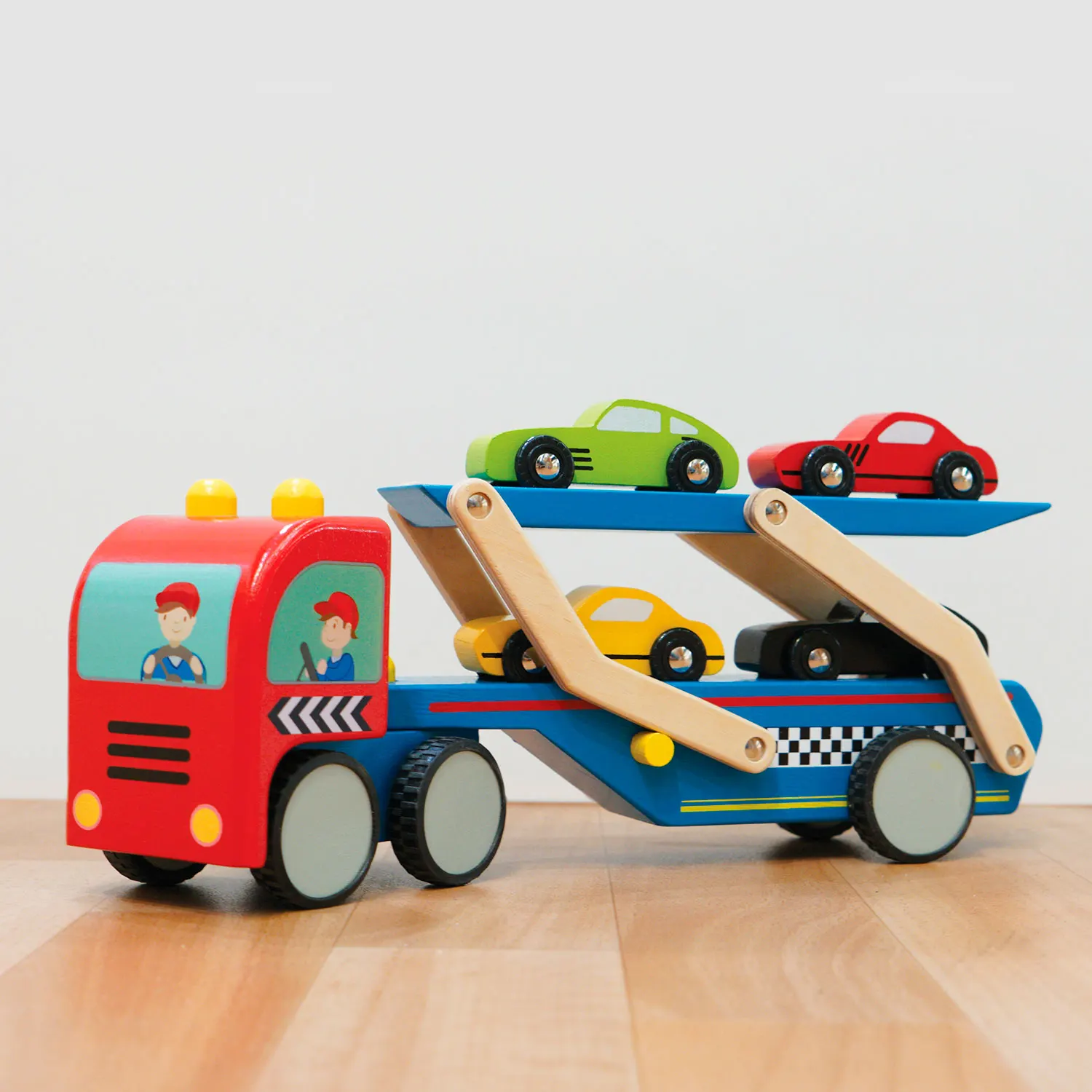 Rennwagen Transporter Set / Race Car Transporter Set-Le Toy Van (LTV)