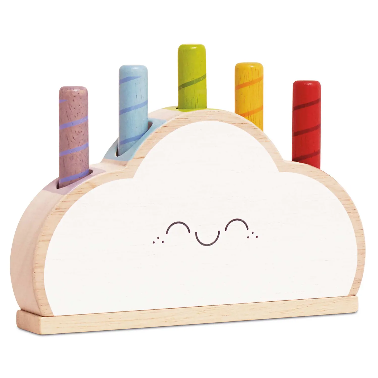 Regenbogenwolke Pop! / Rainbow Cloud Pop-Up Toy (New Look)-Le Toy Van (LTV)