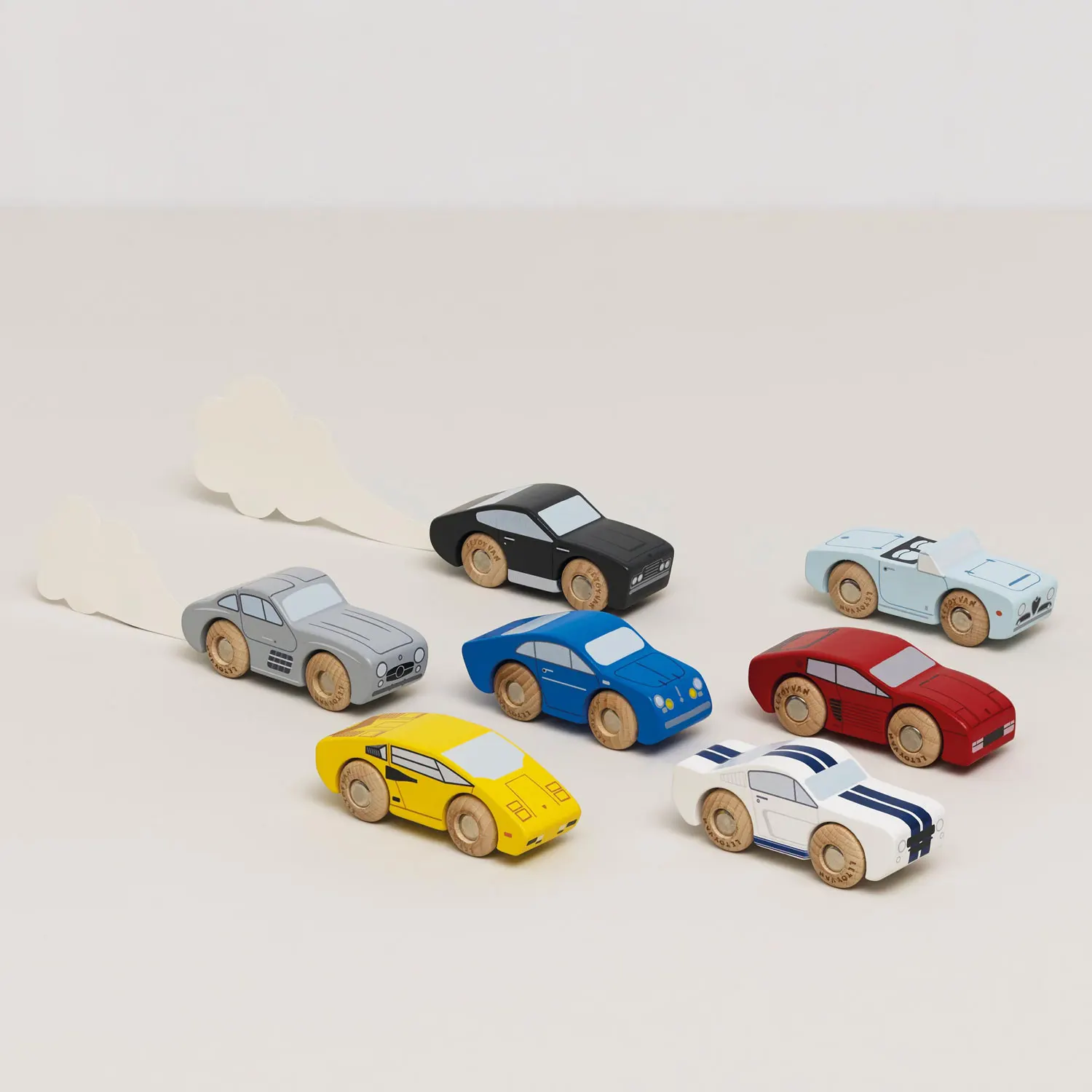 Classic Sportwagen / Classic Wooden Sports Car Set-Le Toy Van (LTV)