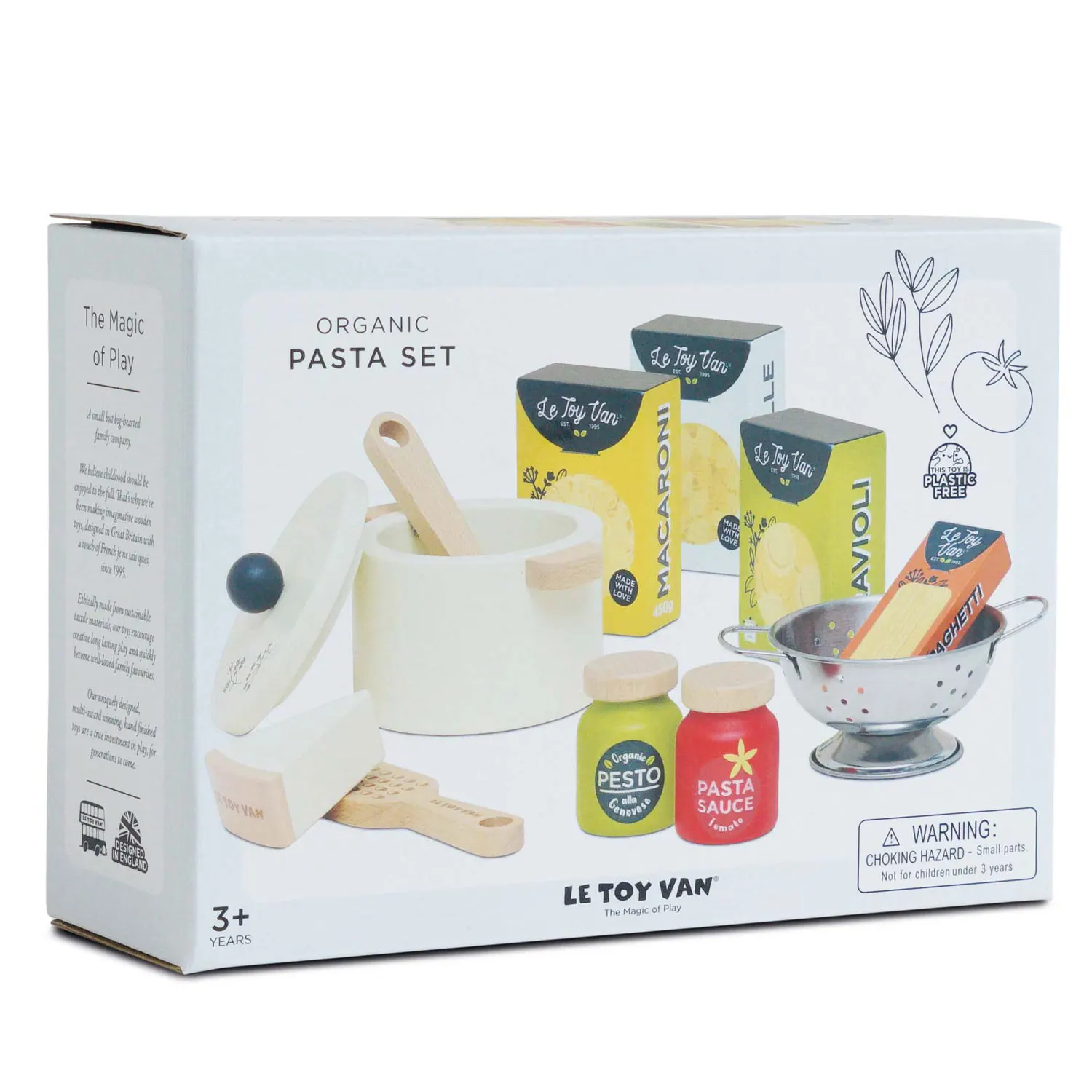 Nudelset Bio / Organic Pasta Set-Le Toy Van (LTV)
