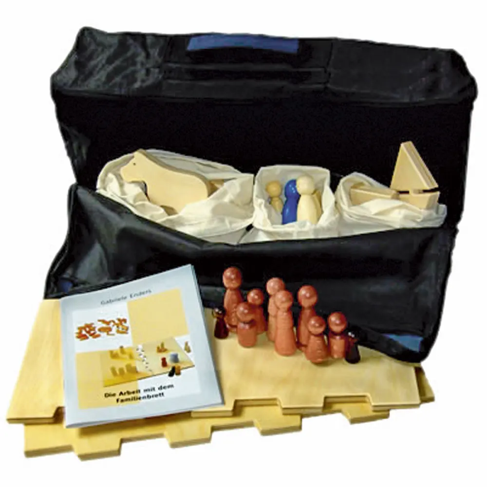 Familienbrett-Set - Brett-Tasche-Figuren-Erweiterung-Anleitung-KIKT · Kölner Institut für Kindertherapie