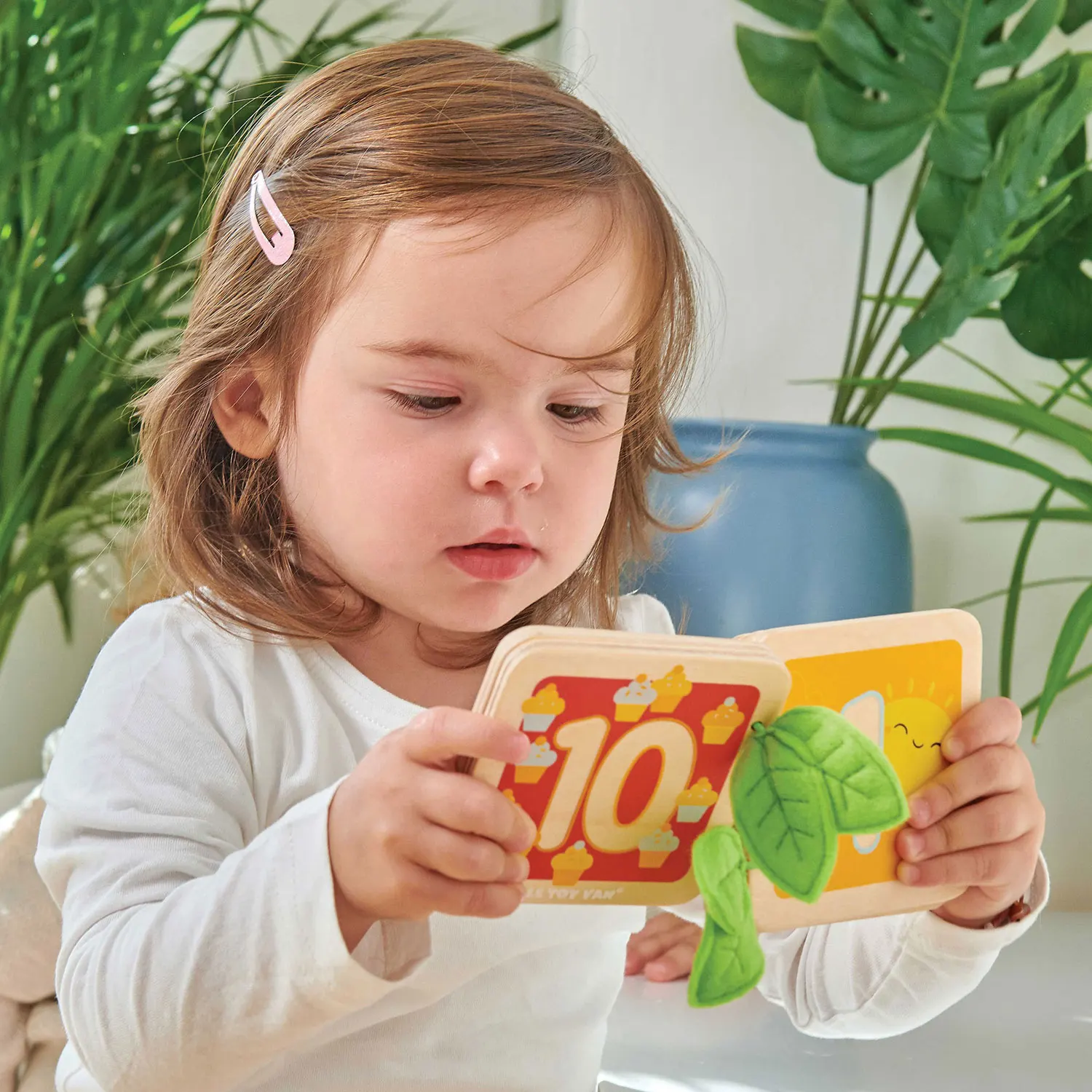 Holzbuch - Zahlen lernen 1 bis 10 / 123 Numbers Wooden Book-Le Toy Van (LTV)