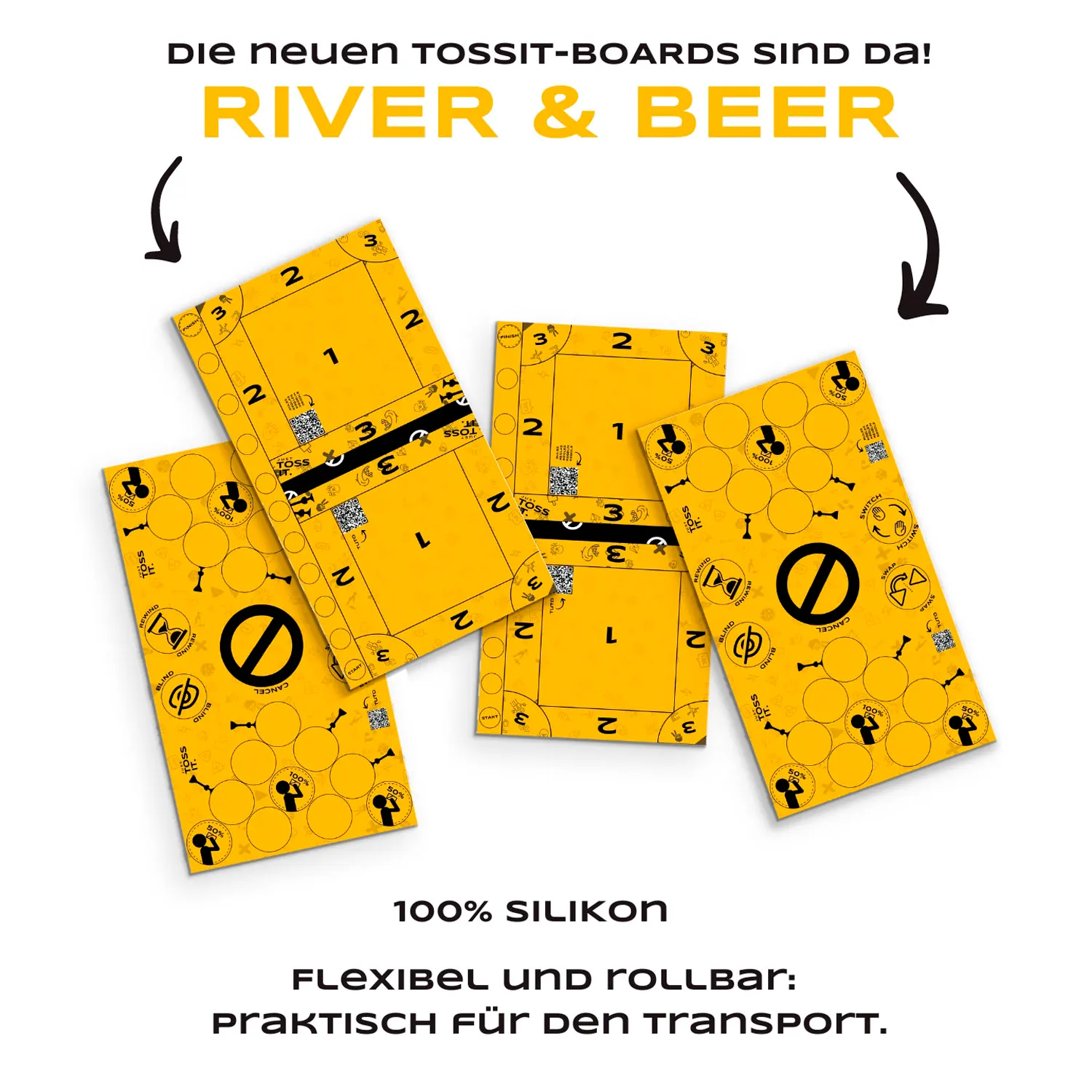 TOSSIT PARTY- / BEER-BOARD-TOSSIT®