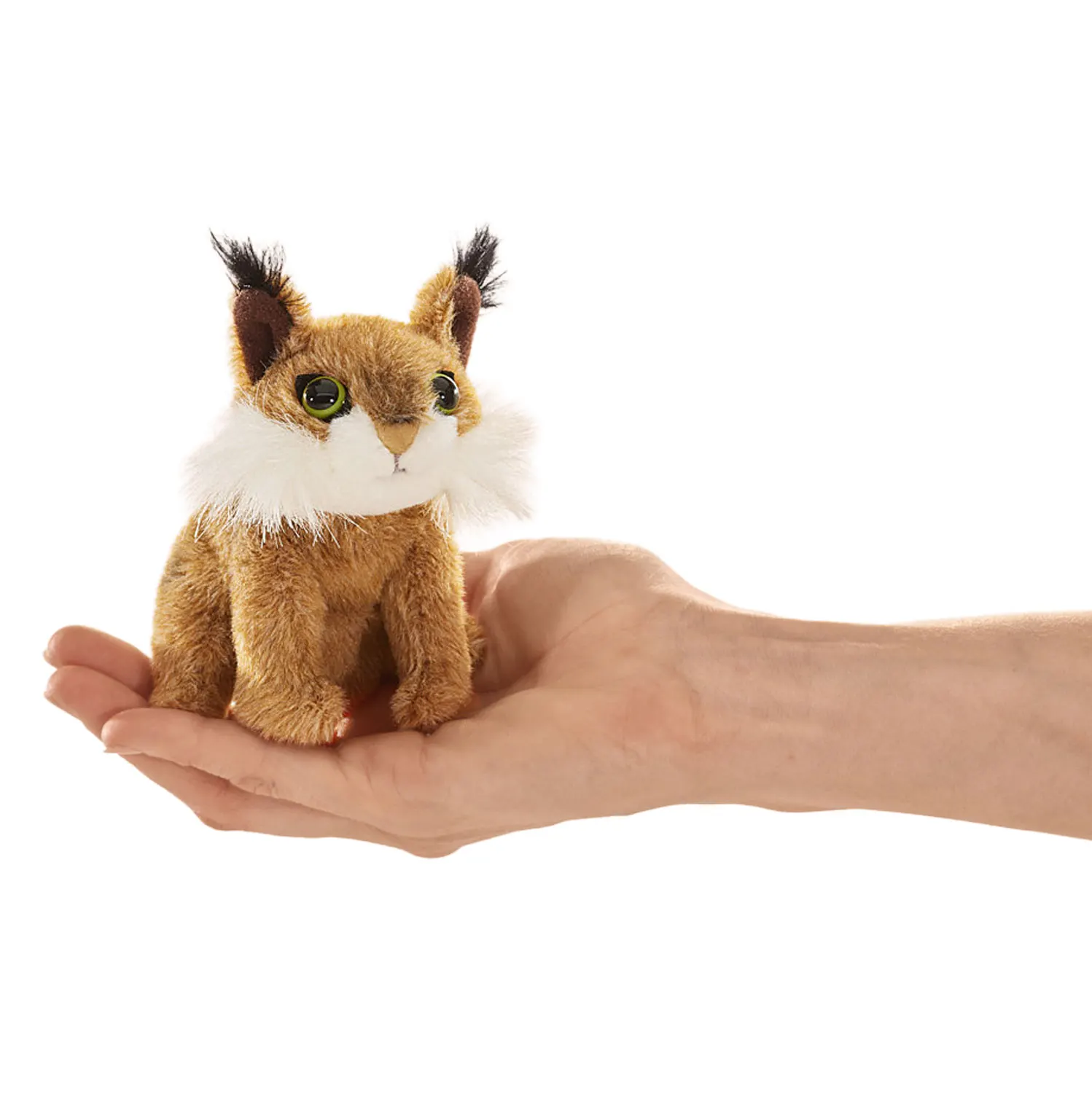 Mini Luchs / Mini Bobcat-Folkmanis® Handpuppen