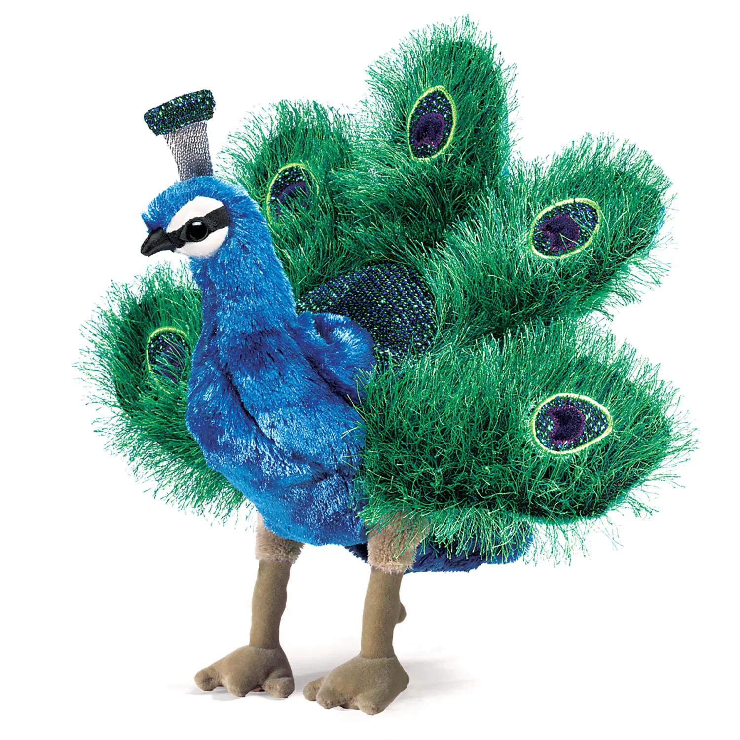 Kleiner Pfau / Small Peacock-Folkmanis® Puppets