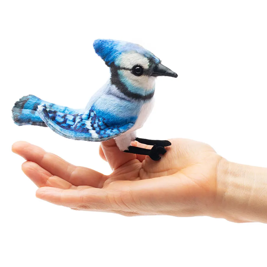 Mini Blauhäher/ Mini Blue Jay-Folkmanis® Puppets