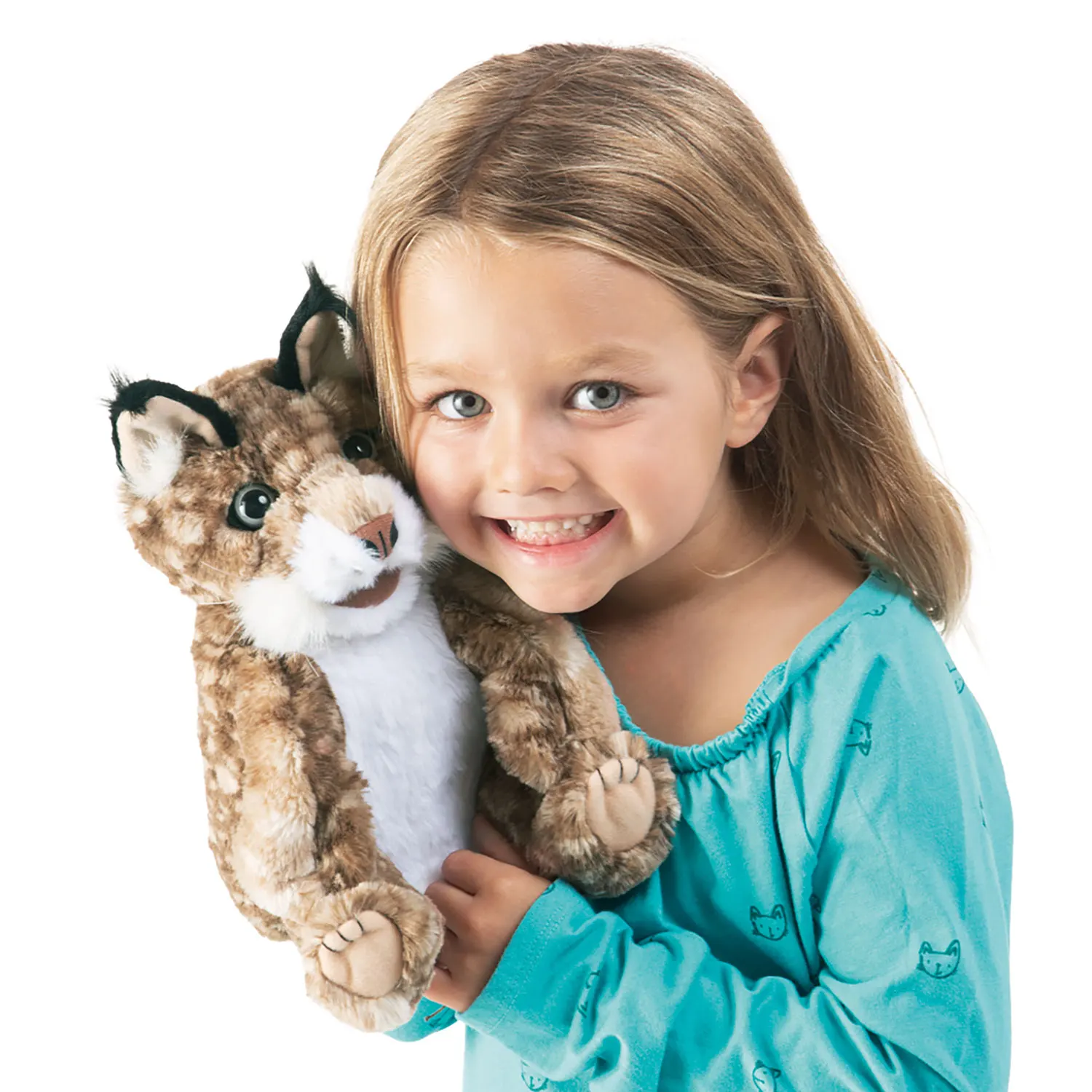 Luchsbaby / Bobcat Kitten-Folkmanis® Puppets