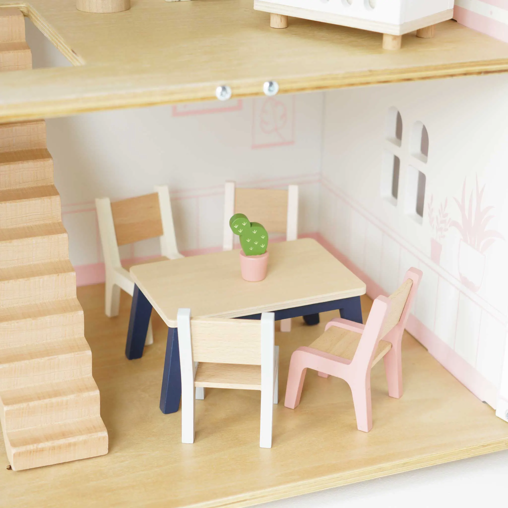 Starter Set Puppenhausmöbel/Complete DollsHouse Furniture Set (New Look)-Le Toy Van (LTV)