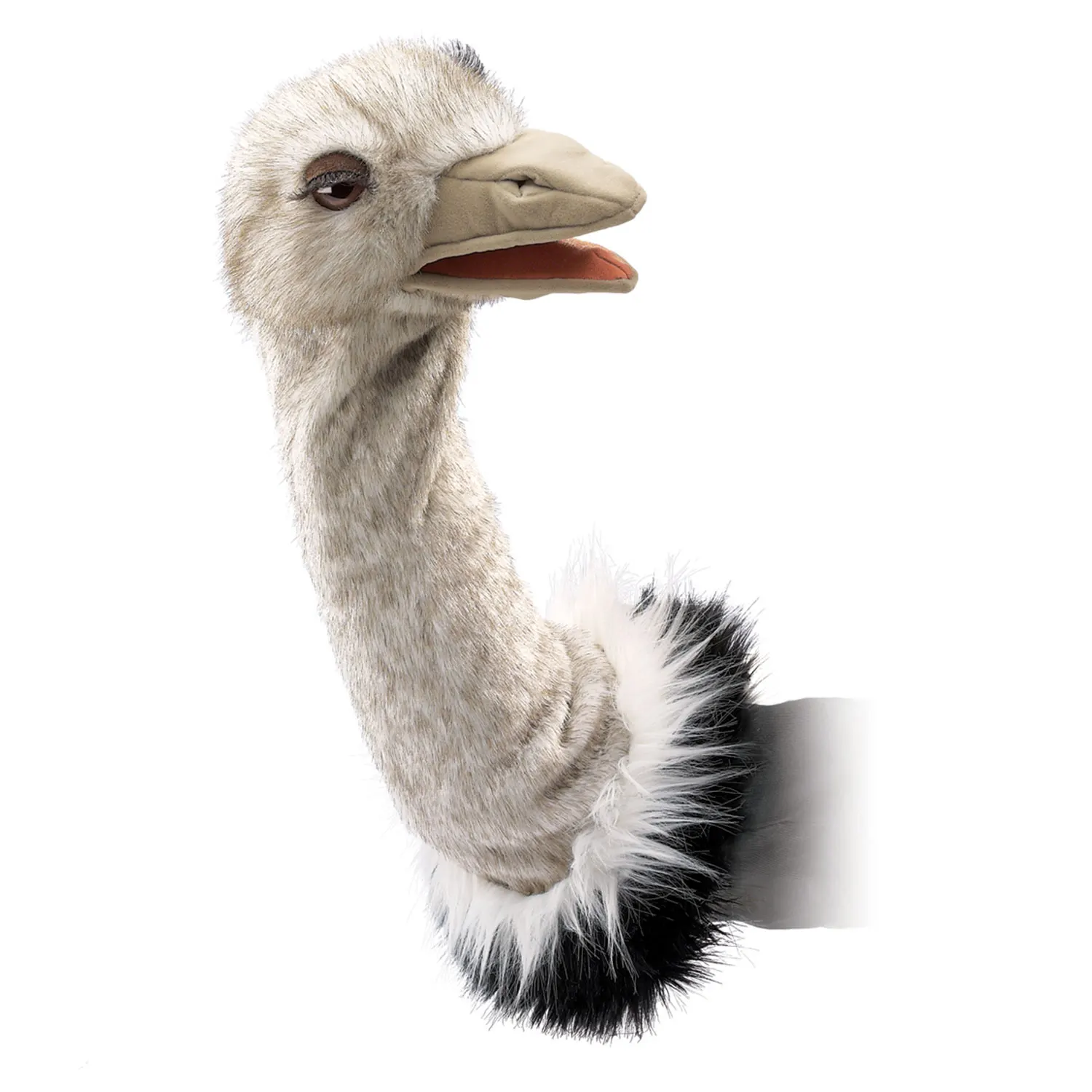 Vogel Strauß für die Puppenbühne / Ostrich Stage Puppet-Folkmanis® Puppets