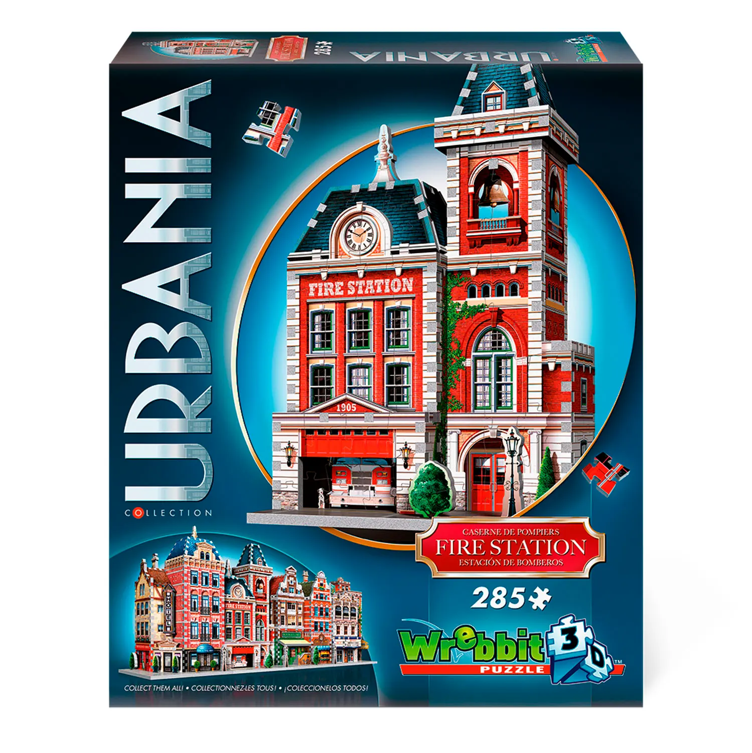 Urbania: Feuerwache / Fire Station-Wrebbit-3D Puzzles