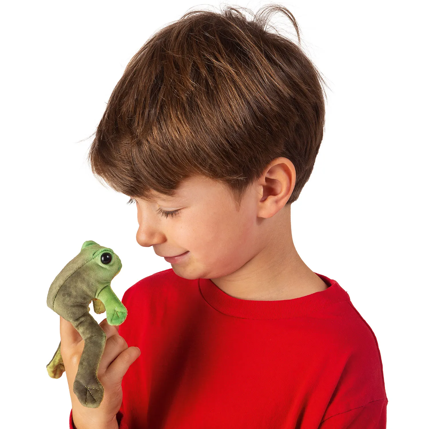 Mini sitzender Frosch / Mini Sitting Frog-Folkmanis® Puppets