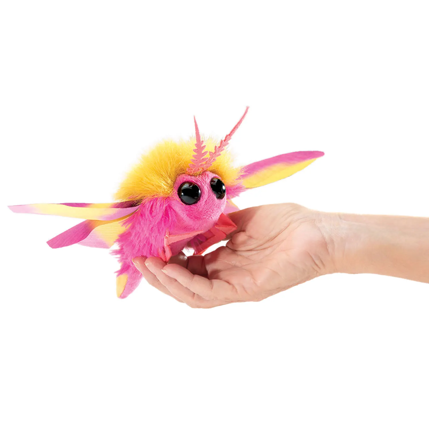 Mini Rosa Ahornmotte / Mini Rosy Maple Moth-Folkmanis® Puppets