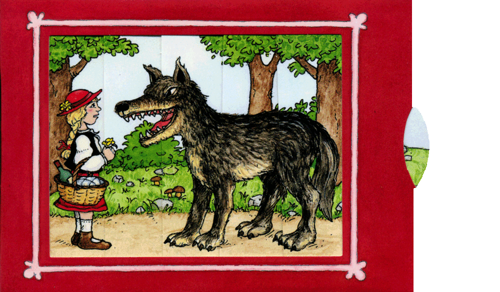 Lebende Karte SM58 Wölfchen-Bärenpresse