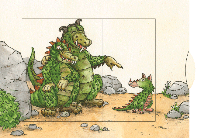 Lebende Karte SM105 Drachen-Bärenpresse