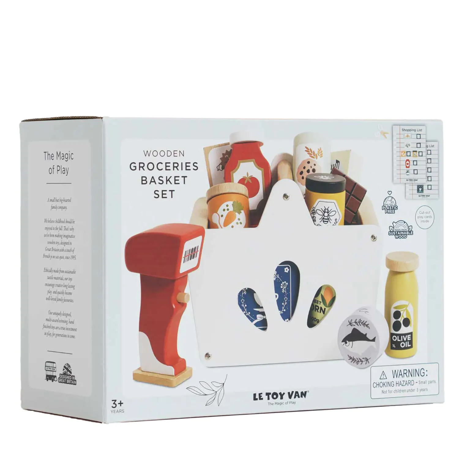 Groceries Set & Scanner-Le Toy Van (LTV)