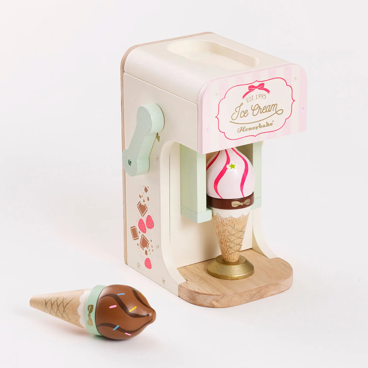 Ice Cream Machine & Play Food Cones-Le Toy Van (LTV)