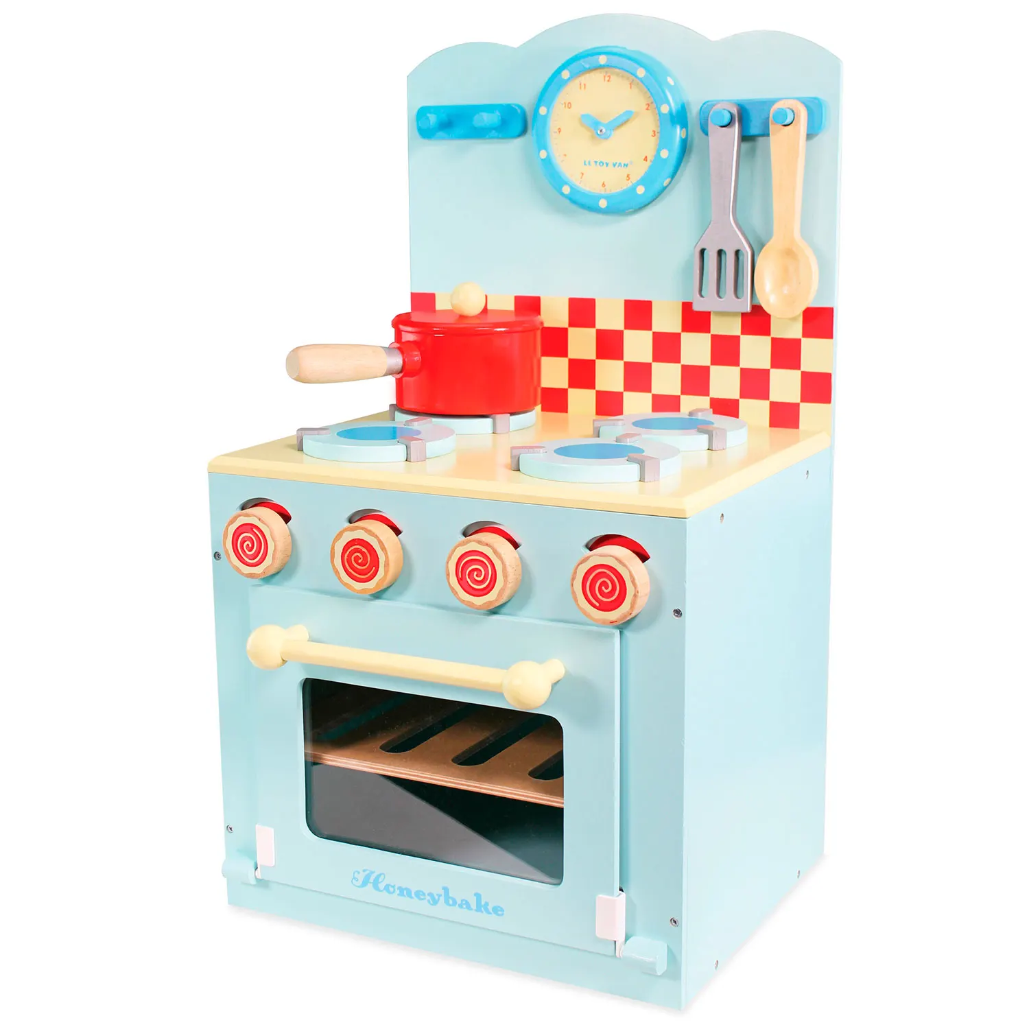 Backofen & Kochfeld Blau / Orginal Kitchen Oven & Cooker-Le Toy Van (LTV)