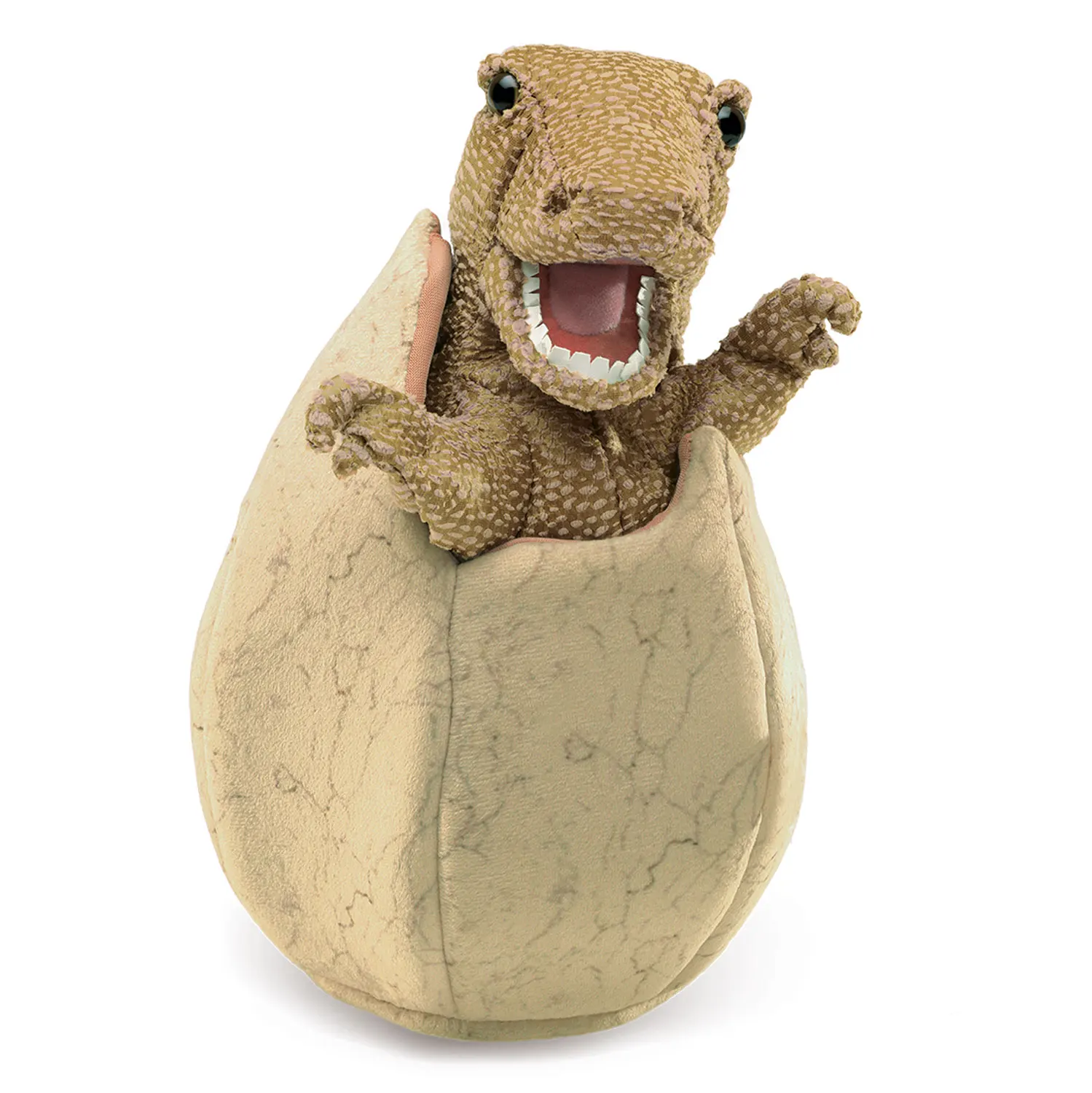 Saurierbaby im Ei / Dinosaur Egg-Folkmanis® Puppets