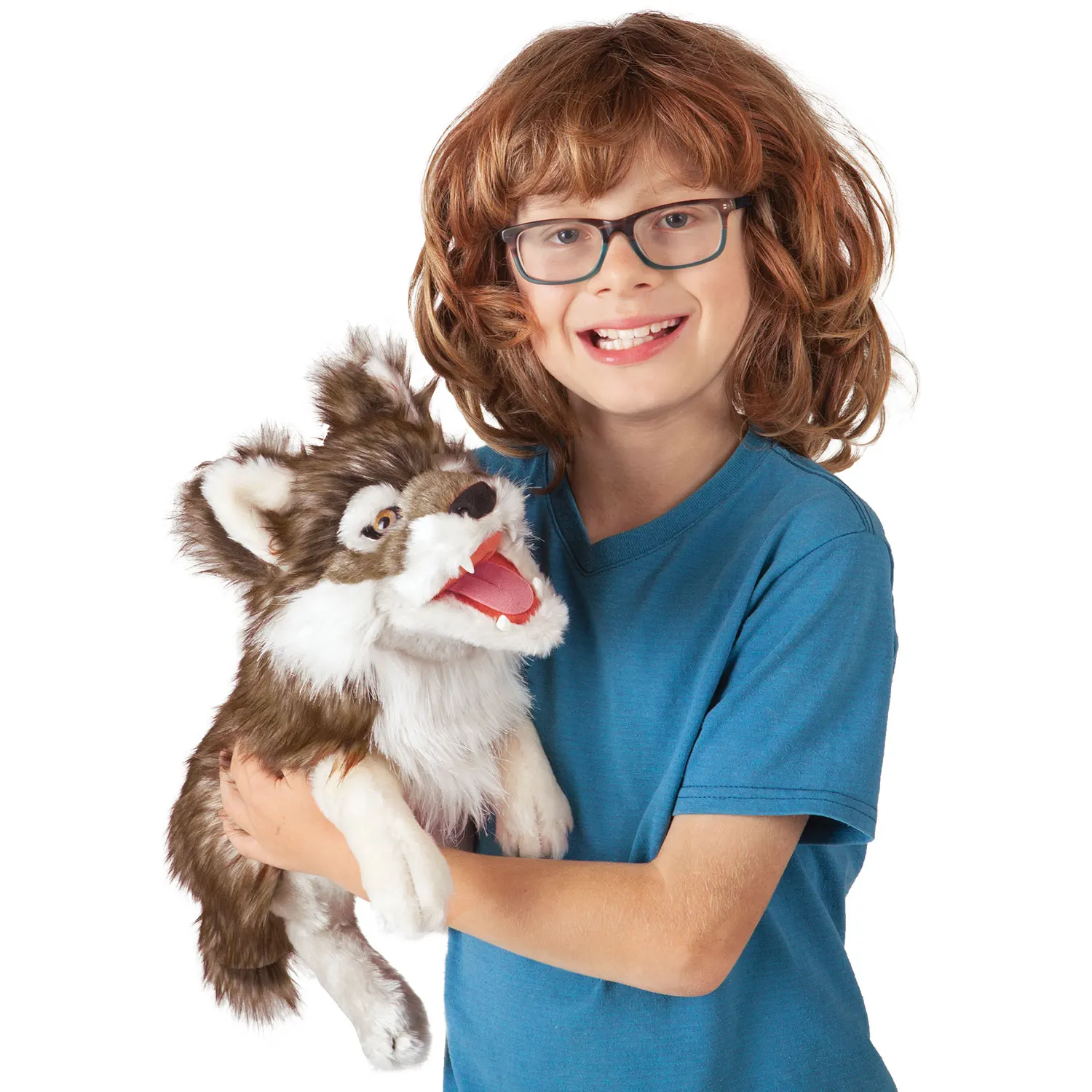 Grauwolf / Wolf, Grey-Folkmanis® Puppets