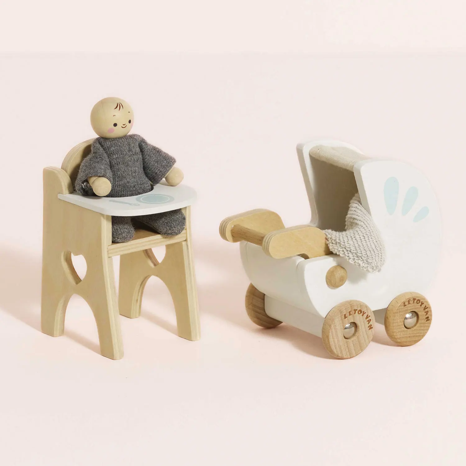 Kleinkind mit Ausstattung / Dolls House Nursery & Baby Set-Le Toy Van (LTV)