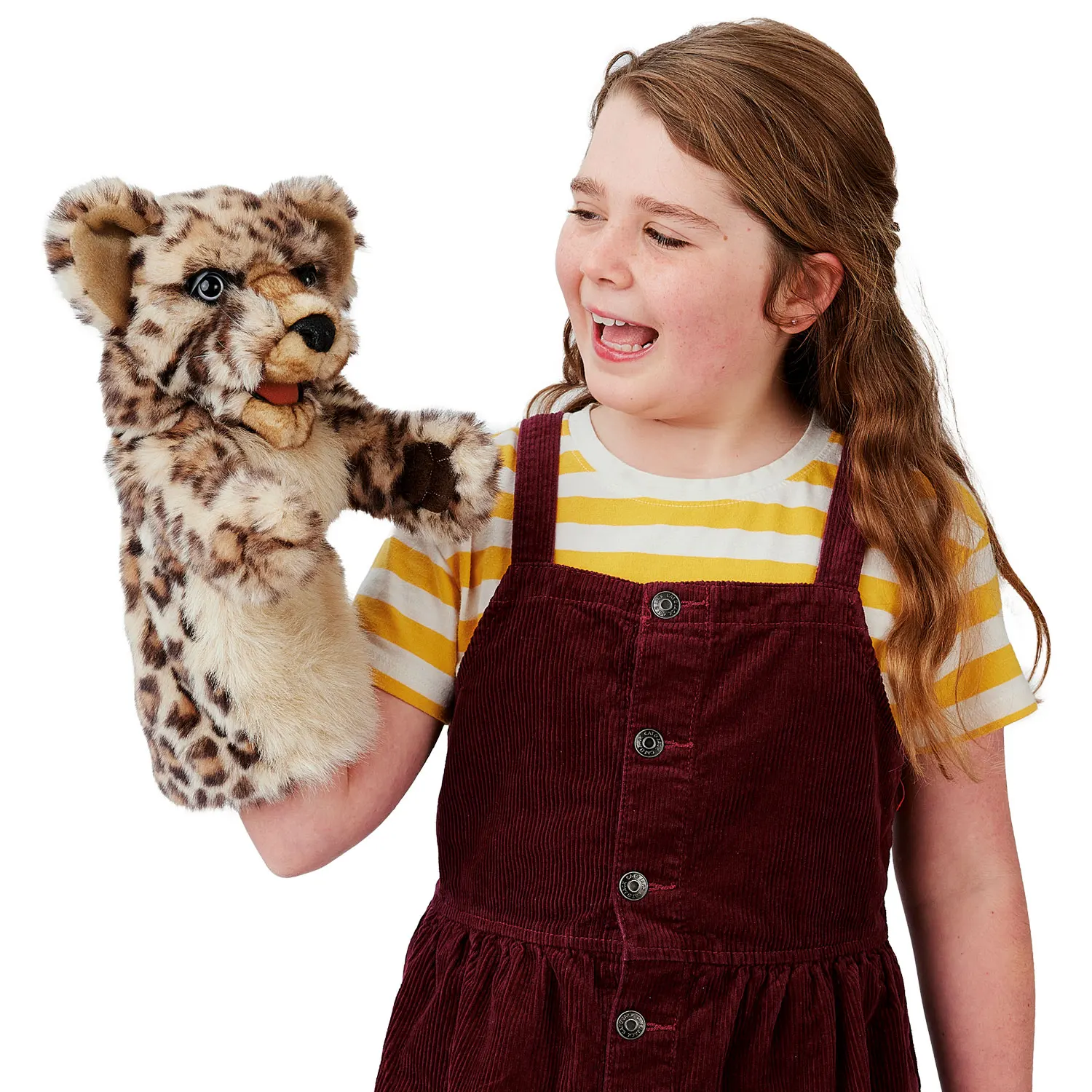 Leopard Cub Stage Puppet / Leopardenjunges-Folkmanis® Handpuppen