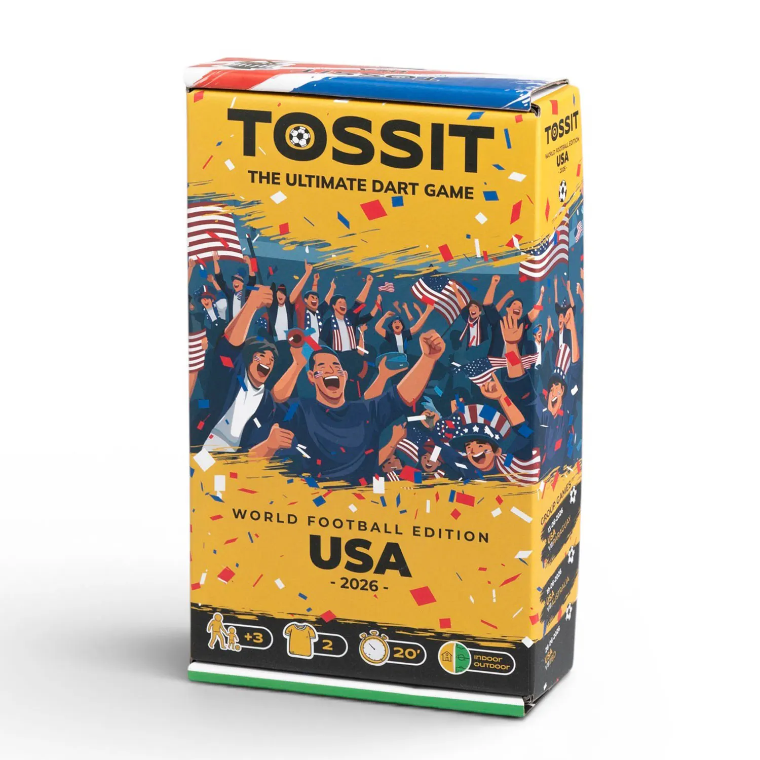 USA - TOSSIT Starter Pack - World Football Edition-TOSSIT®