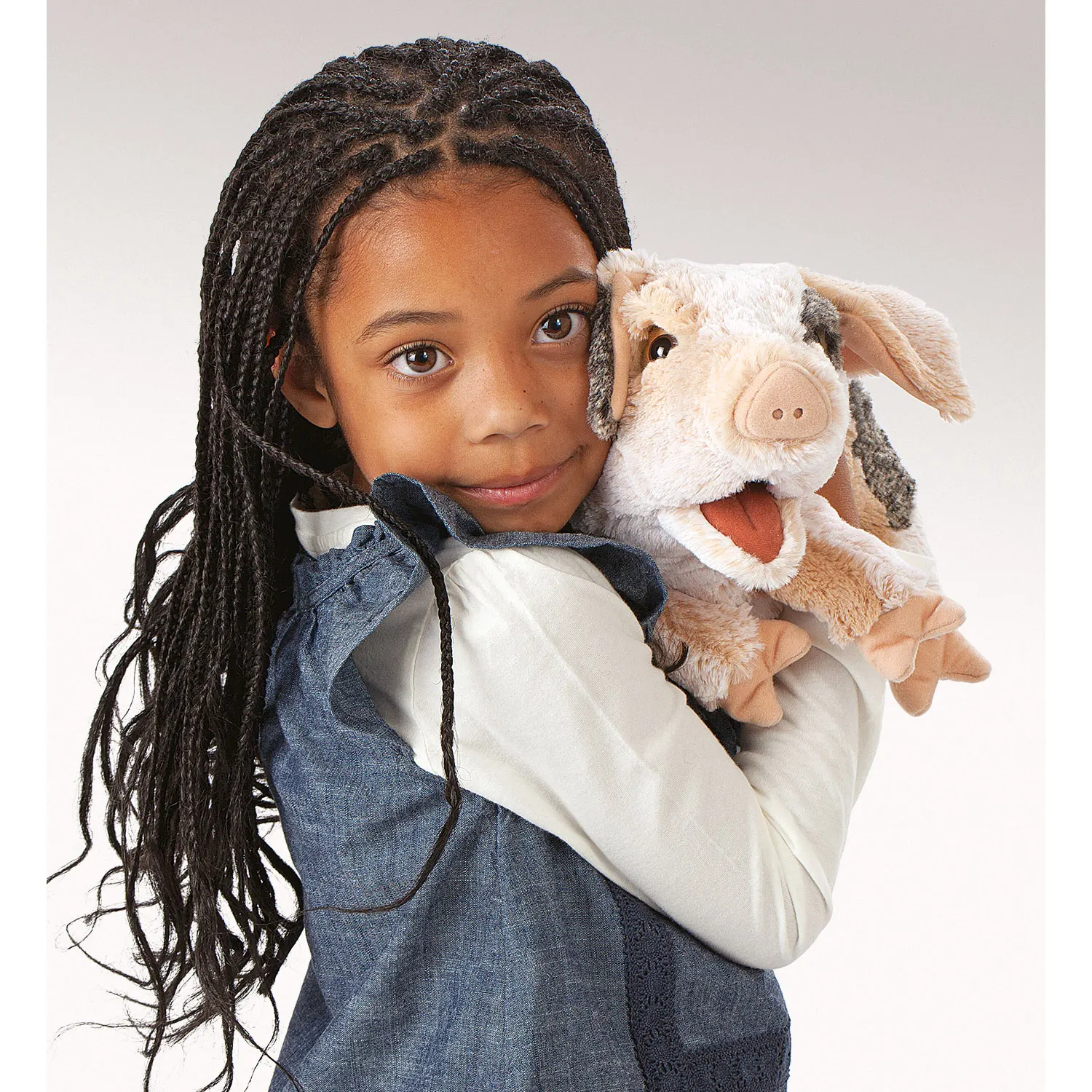 Grunzendes Schweinchen / Grunting Pig-Folkmanis® Puppets