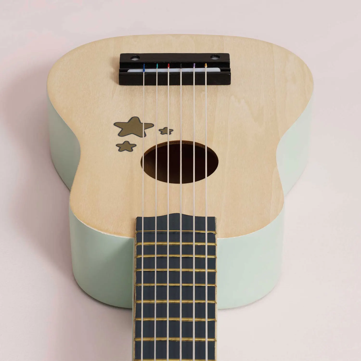 Spielzeuggitarre aus Holz / Wooden Guitar Play Instrument