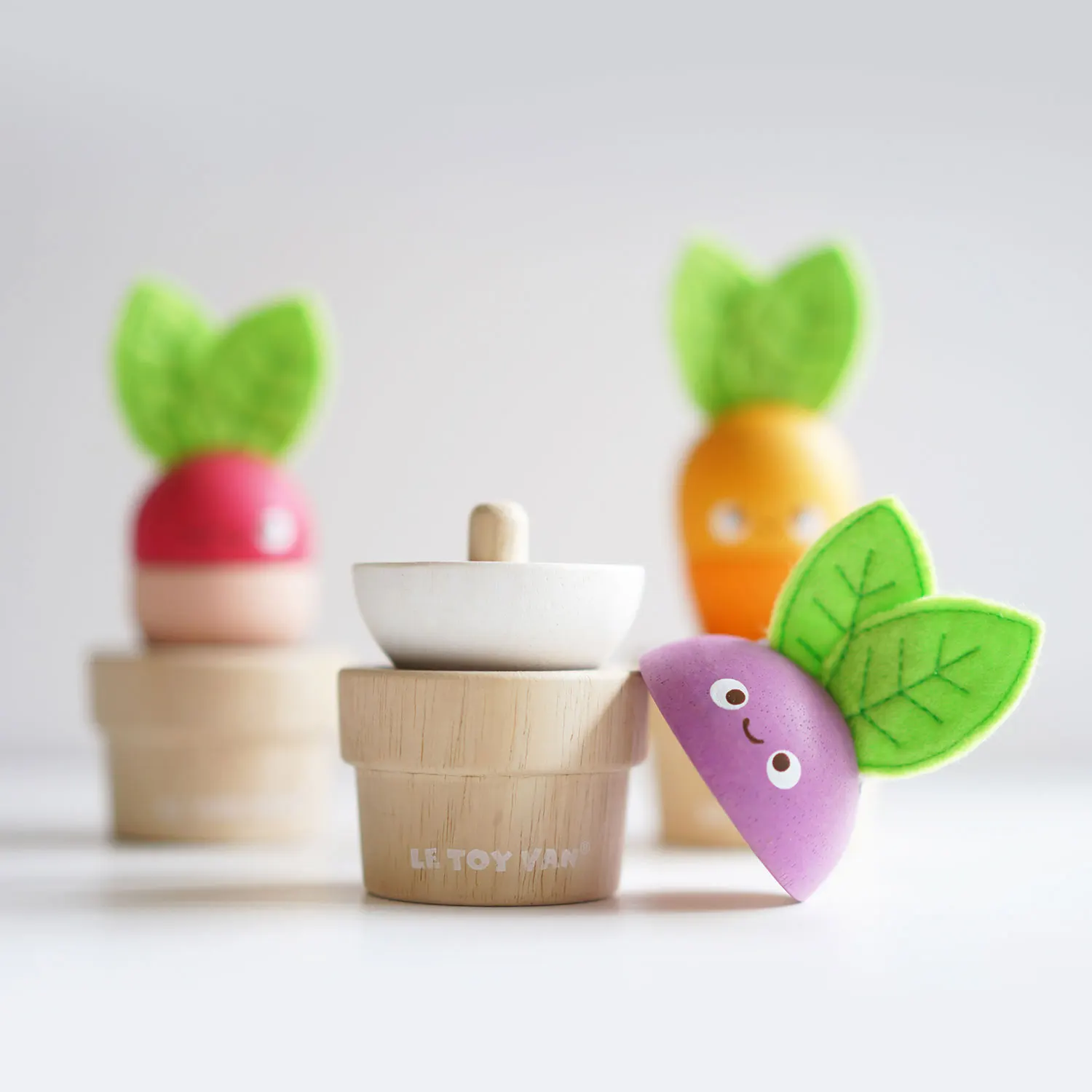 Stacking Veggies / Stacking Wooden Veggies-Le Toy Van (LTV)