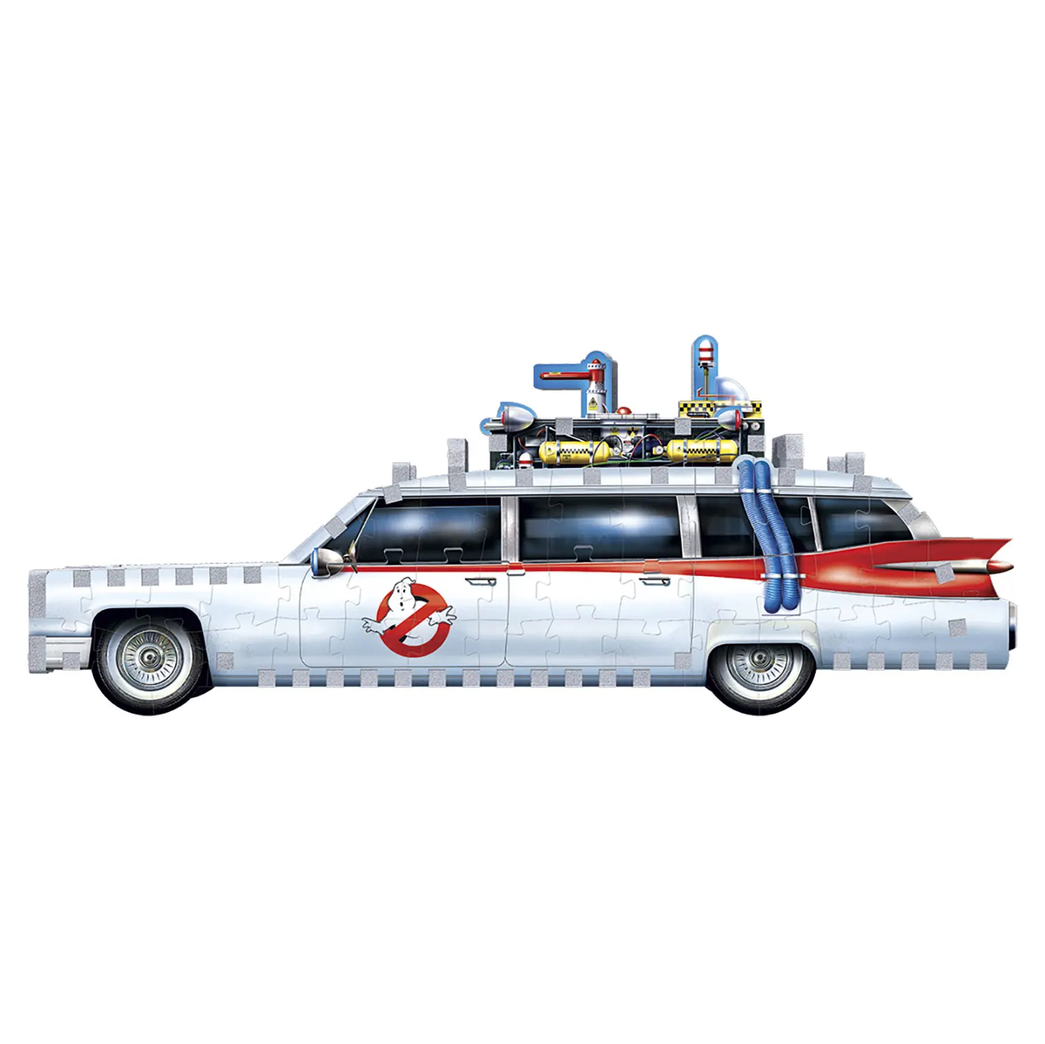 ECTO-1 - Ghostbusters (280Teile) - 3D-Puzzle-Wrebbit-3D Puzzles