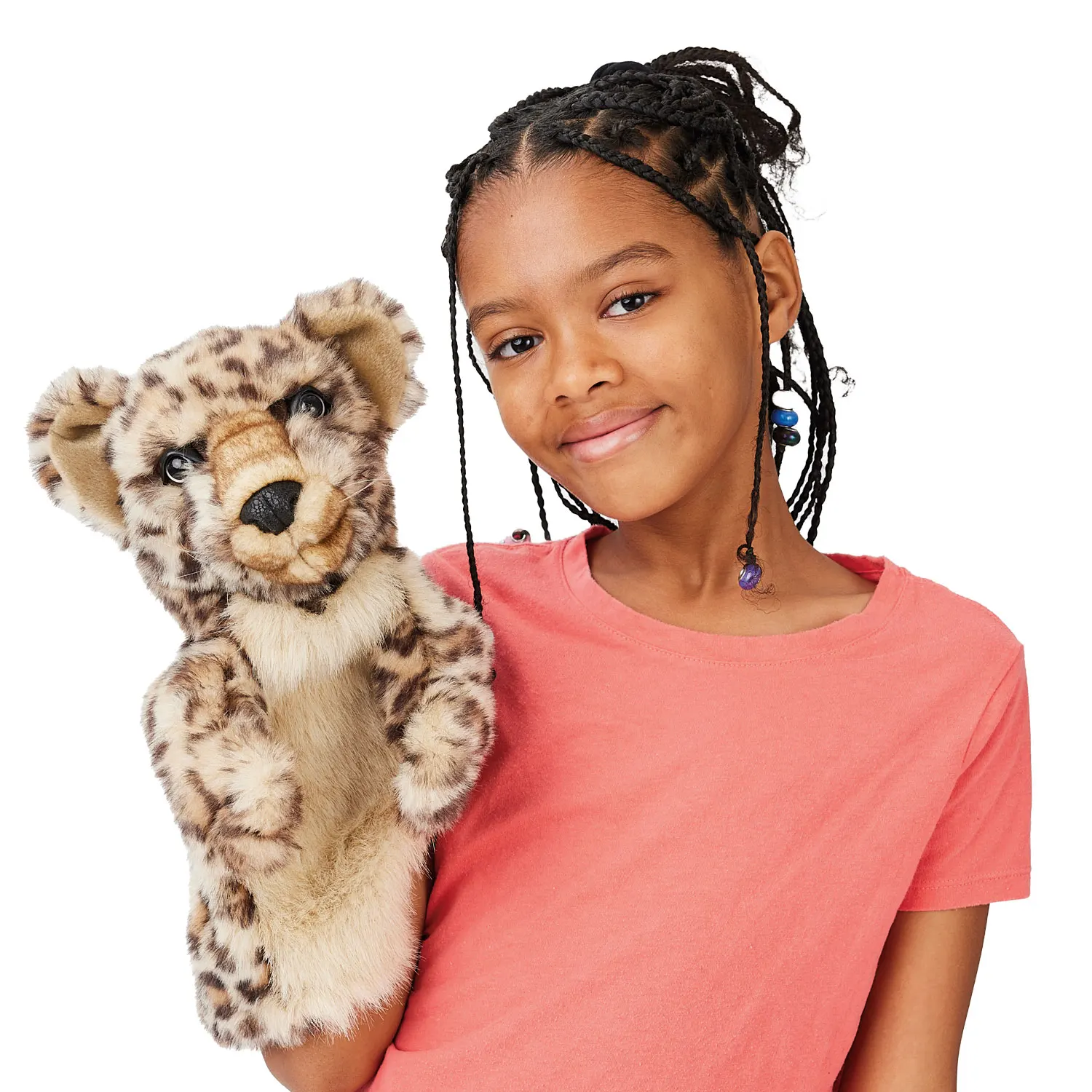 Leopard Cub Stage Puppet / Leopardenjunges-Folkmanis® Handpuppen