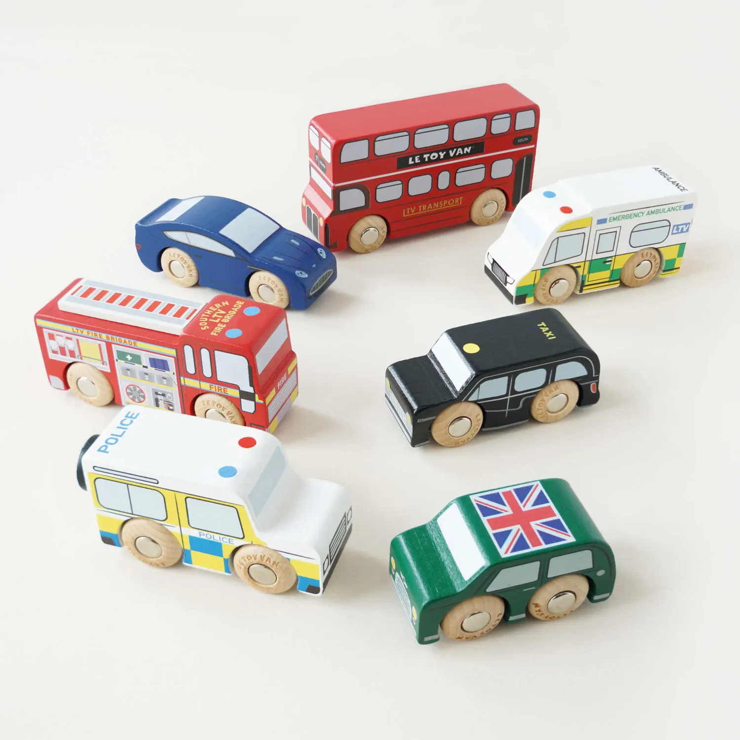 London Auto Set / London Toy Car Set-Le Toy Van (LTV)