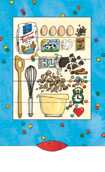 Lebende Karte SM16 Torte-Bärenpresse