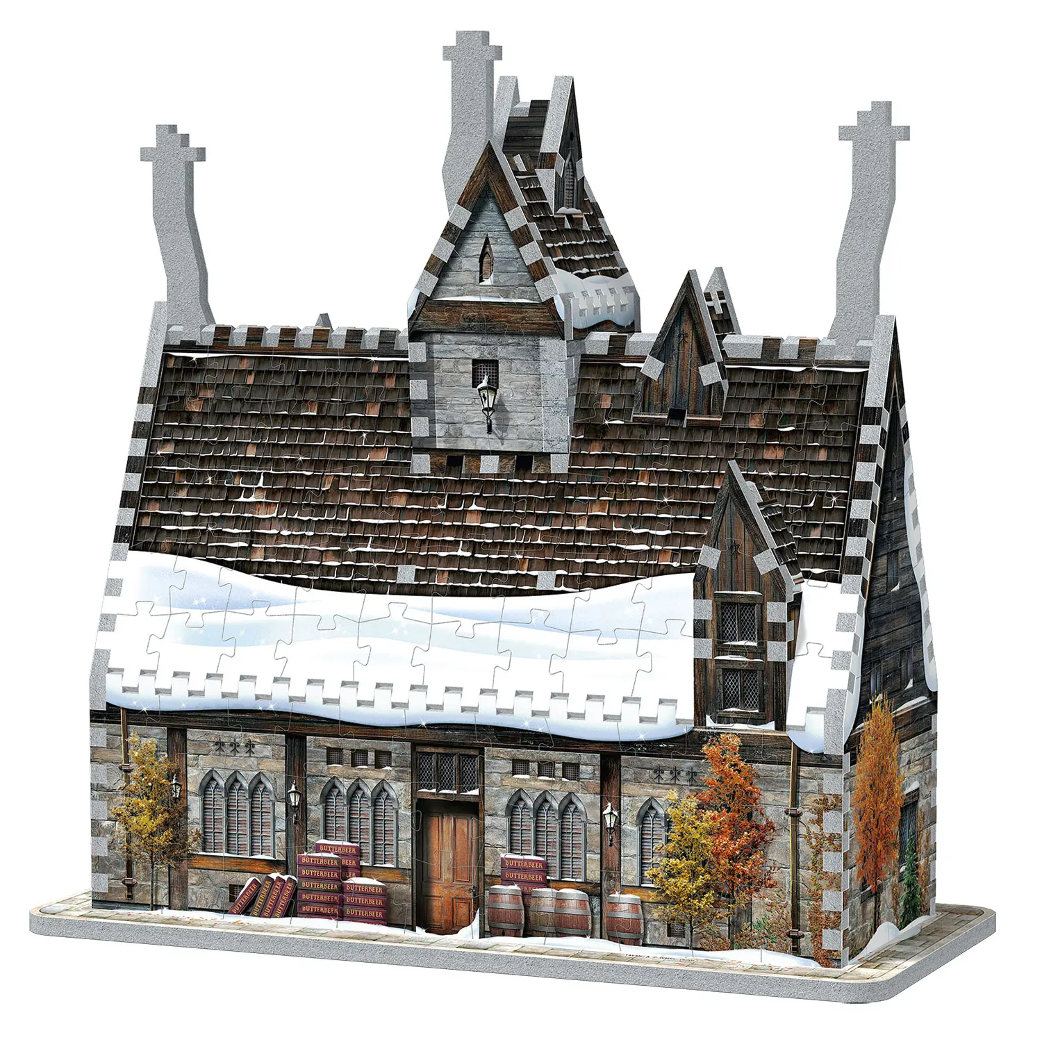 Hogsmeade Gasthaus Die drei Besen Harry Potter /The three broomstic  395 pcs.-Wrebbit-3D Puzzles