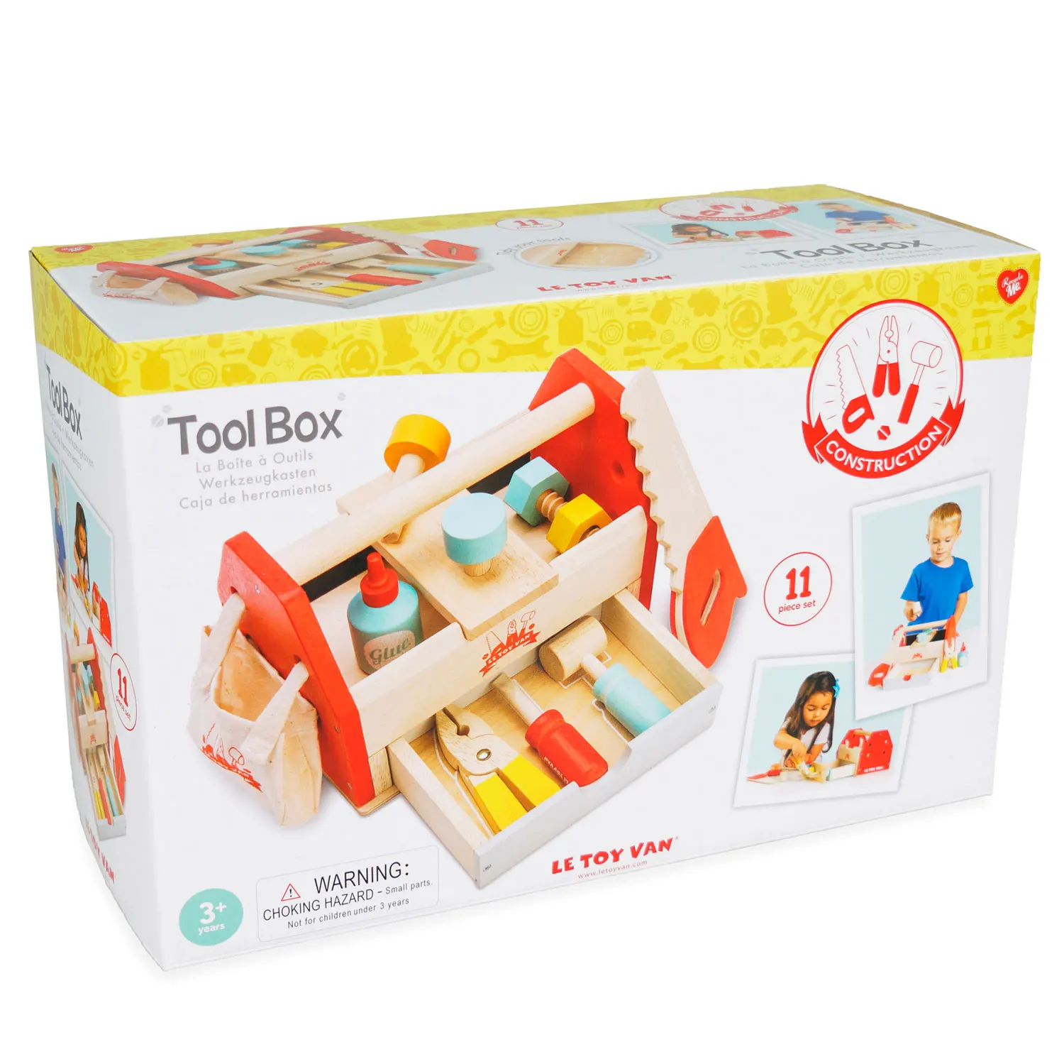 Werkzeugkasten / Tool Box & Wooden Tools-Le Toy Van (LTV)