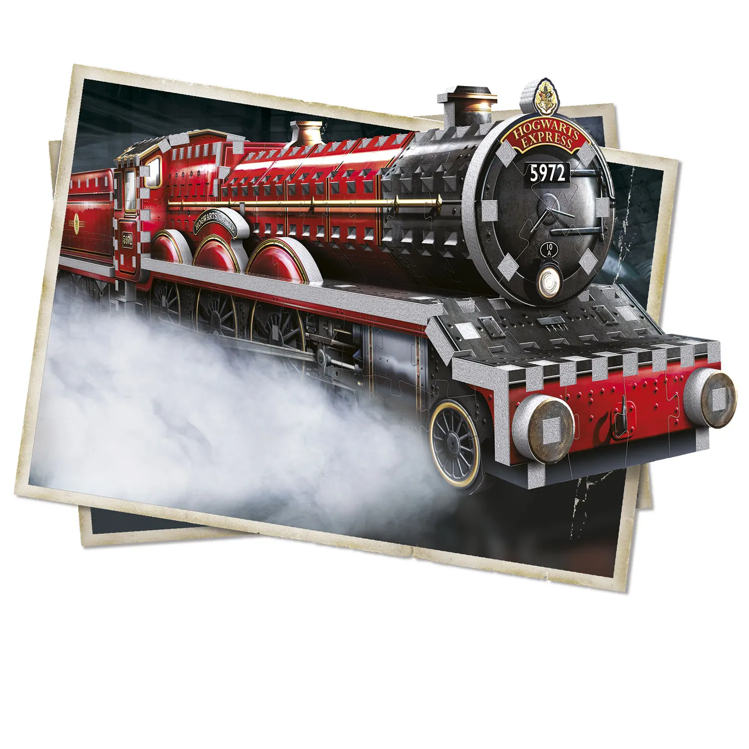 Hogwarts Express Harry Potter / Hogwarts Express Train 460 pcs. - 3D-Puzzle-Wrebbit-3D Puzzles