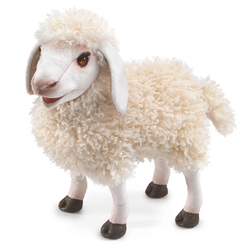 Wolliges Schaf / Wooly Sheep-Folkmanis® Puppets