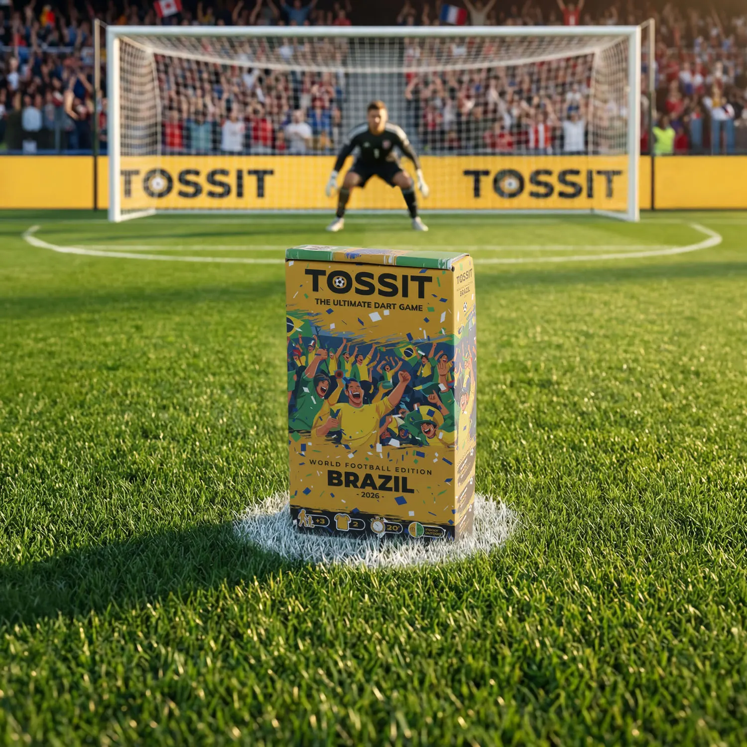 BRAZIL - TOSSIT Starter Pack - World Football Edition-TOSSIT®