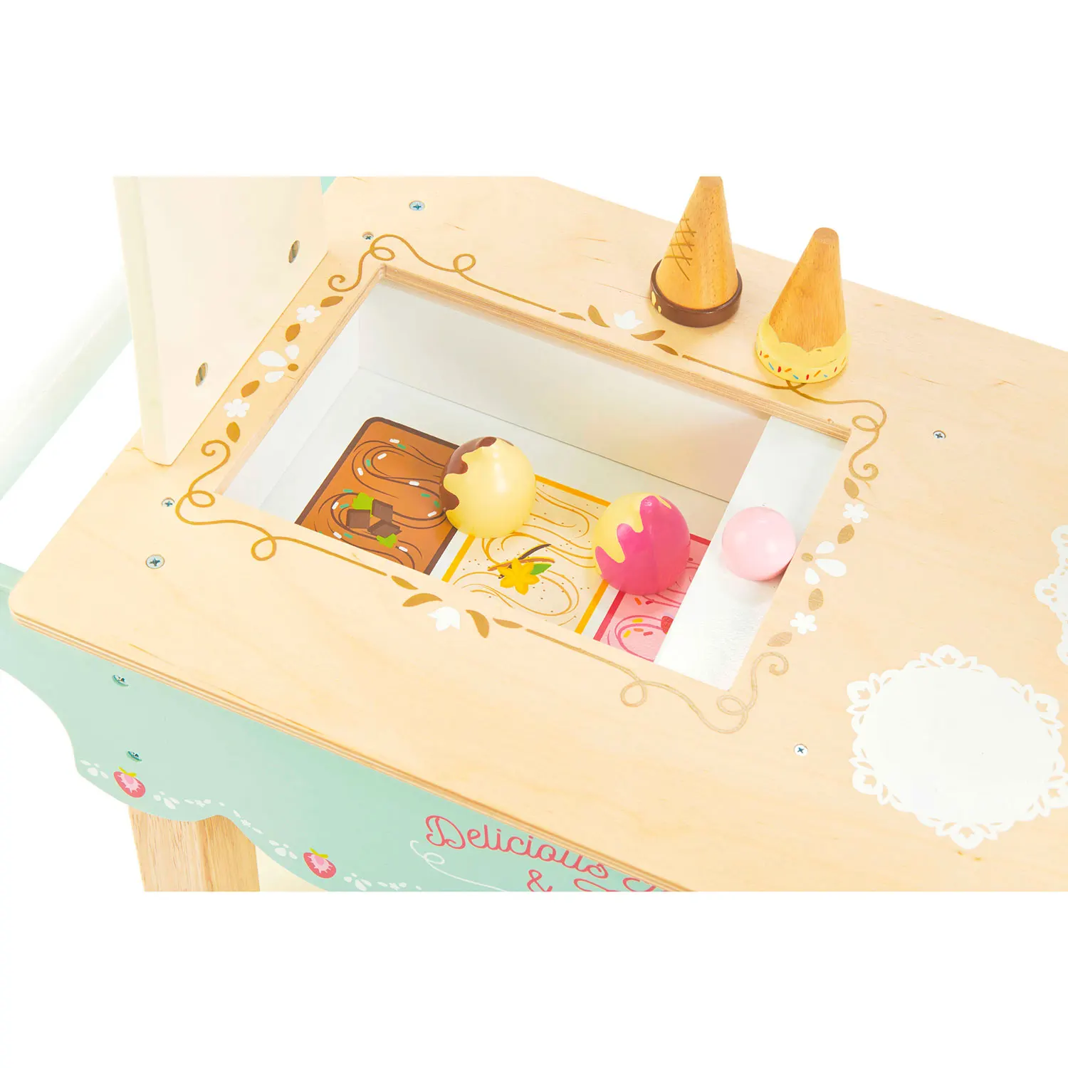 Eiscremewagen / Ice Cream Trolley Market Stall-Le Toy Van (LTV)